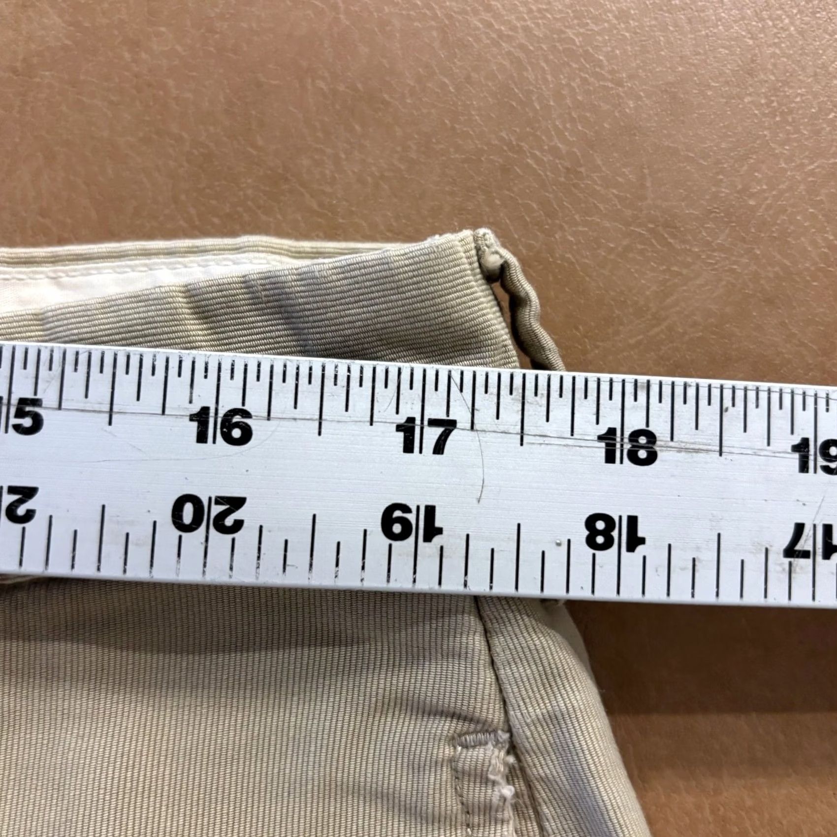 Brooks Brothers Brooks Brothers Hudson Chino Pants Mens 36x30 Khaki Tan 100% Cotton Size US 36 / EU 52 - 5 Thumbnail