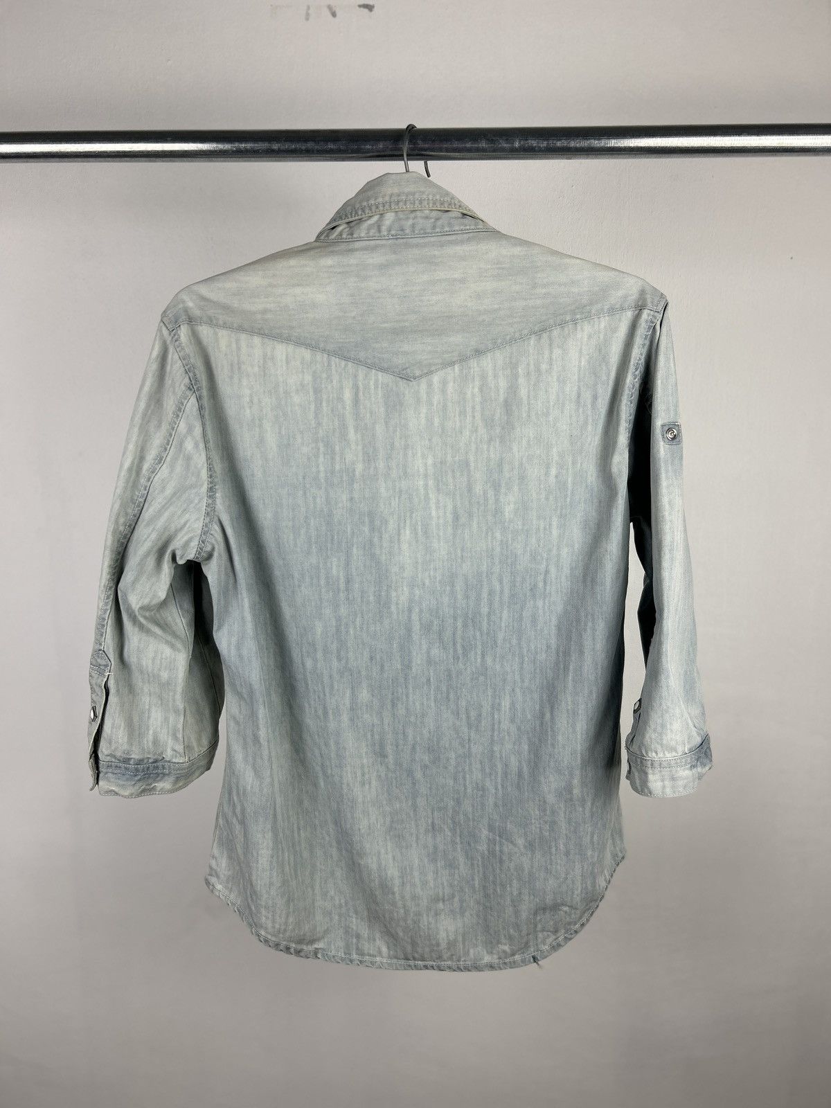 Tornado Mart zero by tornado mart western shirt denim Size US M / EU 48-50 / 2 - 3 Thumbnail