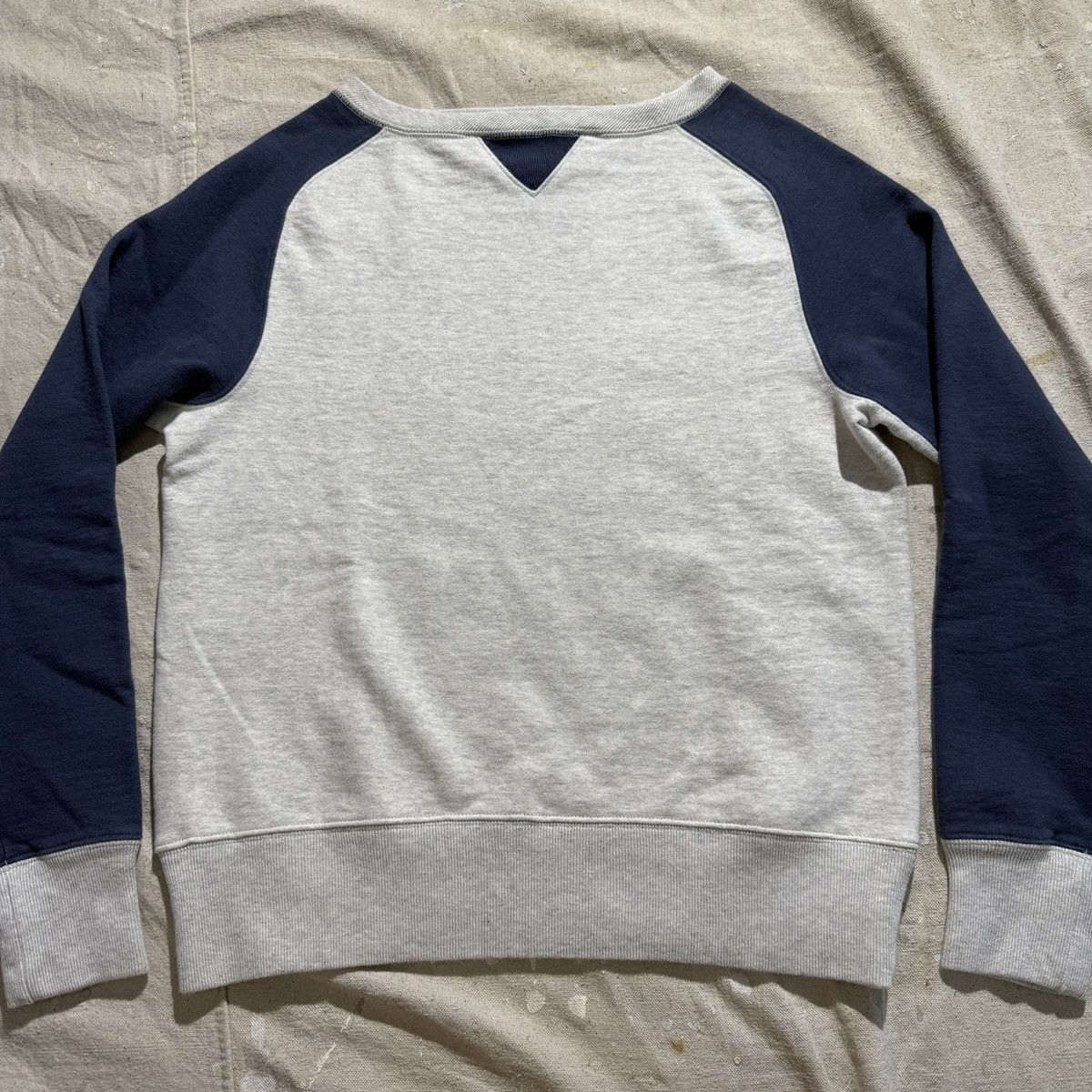 Ralph Lauren Vintage Ralph Lauren Freedom Sleeve Double V Sweatshirt 1950 Size US S / EU 44-46 / 1 - 1 Thumbnail
