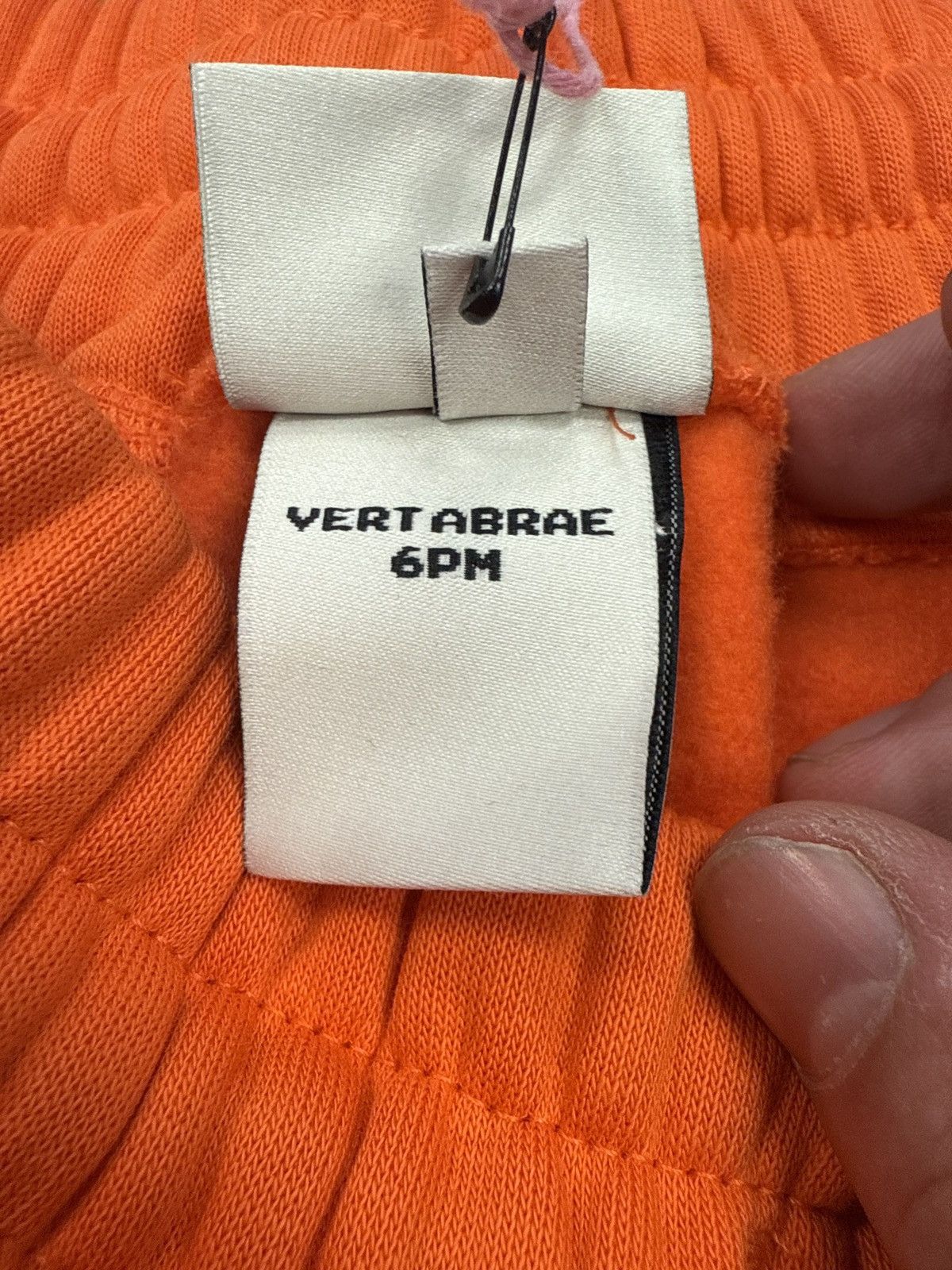 Vertabrae Vertebrae 6pm orange sweat shorts medium Size US 32 / EU 48 - 4 Thumbnail