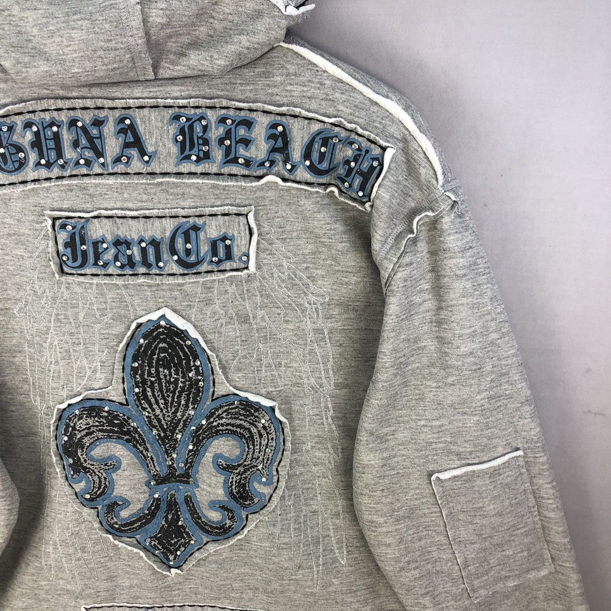 Affliction LBJ Co Crazy Fleur Zip Up Hoodie Jacket Like Chrome Hearts Size US L / EU 52-54 / 3 - 6 Thumbnail