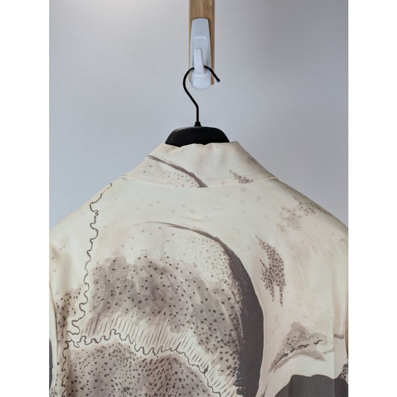 Amiri o1rshd1 Wes Lang Big Skull Blouson Jacket in Mink Size US XL / EU 56 / 4 - 18 Thumbnail