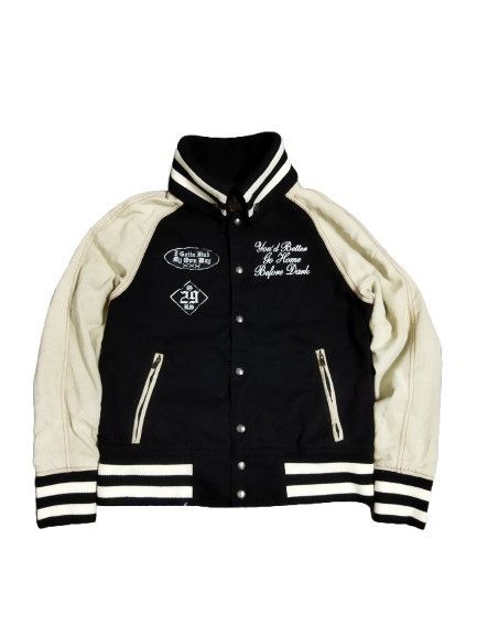 Japanese Brand Create Barefoot Varsity Jacket Size US M / EU 48-50 / 2 - 1 Thumbnail
