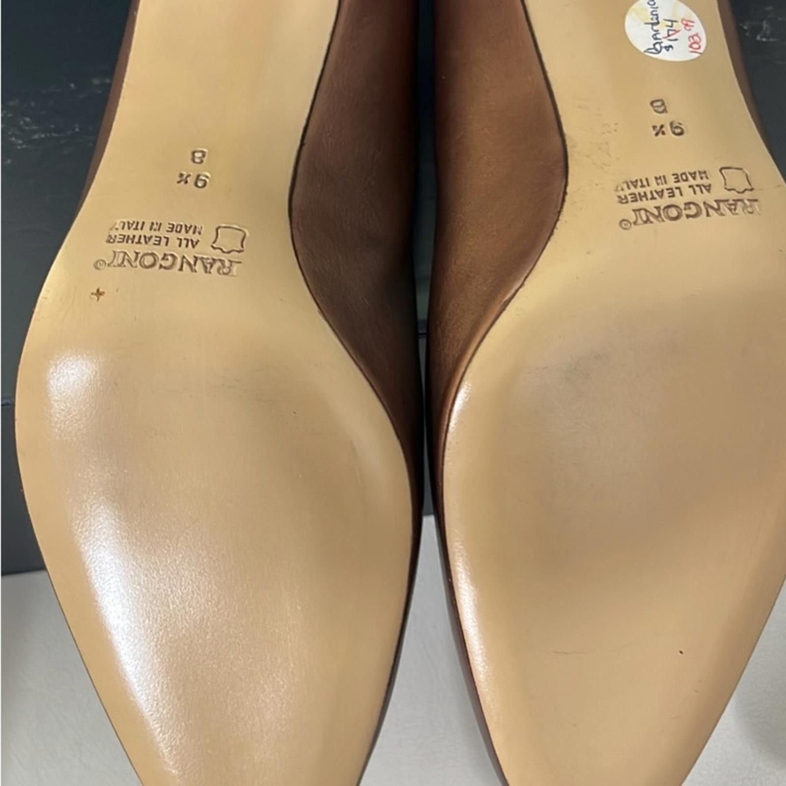 Other Rangoni Women's Metallic Brown Flats Size US 9.5 / IT 39.5 - 2 Thumbnail