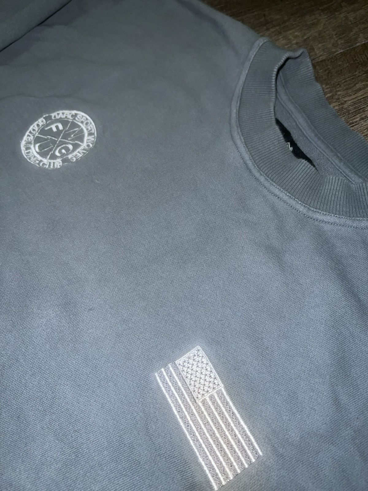 Darc Sport Darc Sport Embroidered Crewneck Sweater size Medium Size US M / EU 48-50 / 2 - 2 Thumbnail