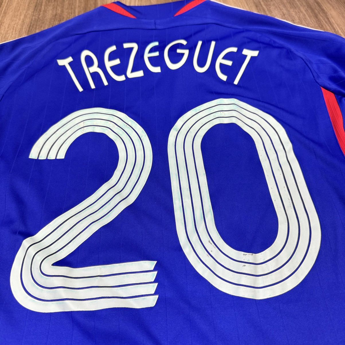Other France World Cup 2006 home shirt #20 Trezeguet Size US M / EU 48-50 / 2 - 5 Thumbnail