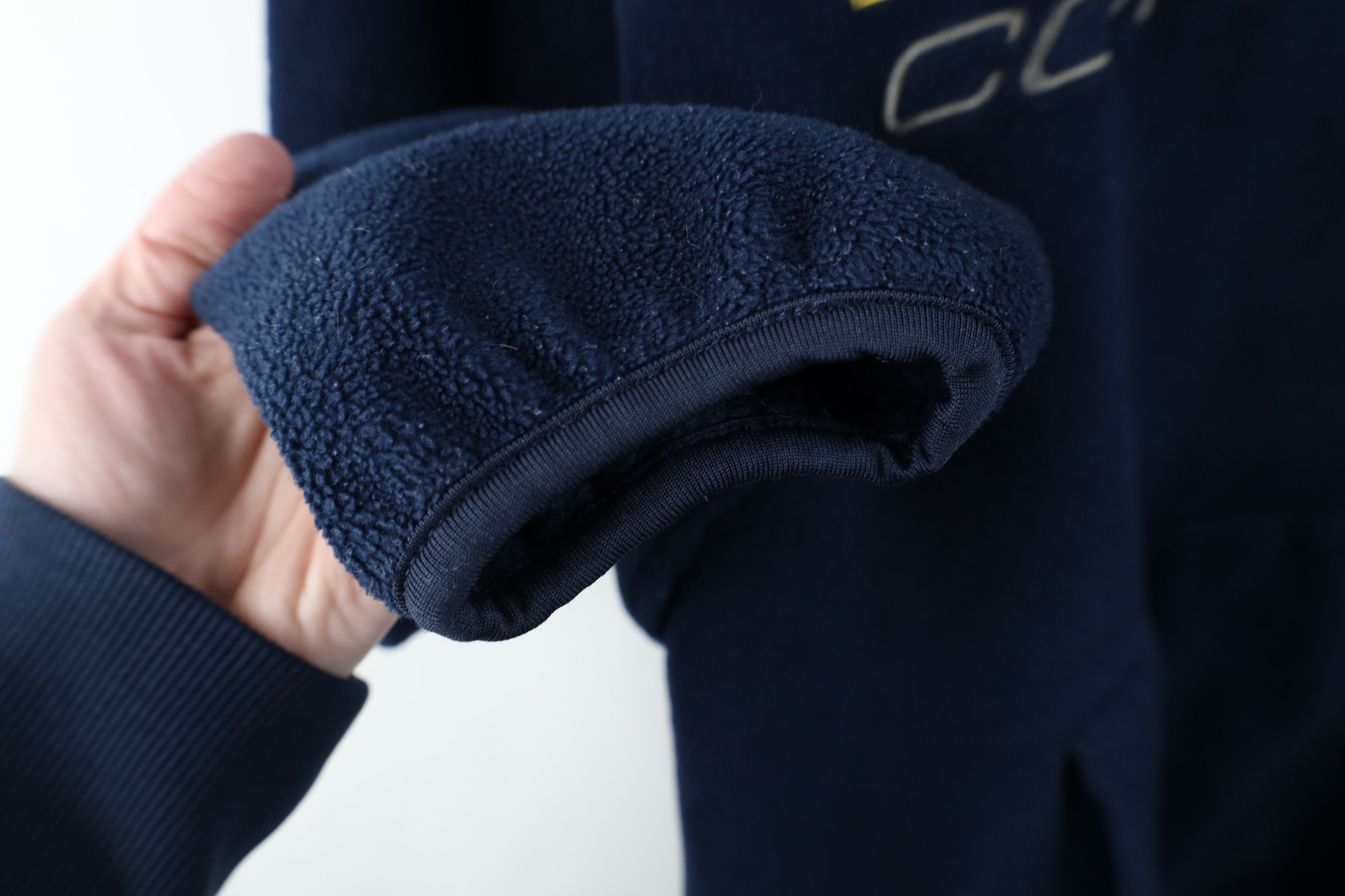Nautica Vintage 90s Nautica Competition Spell Out Fleece Hoodie Blue Size US XXL / EU 58 / 5 - 8 Thumbnail