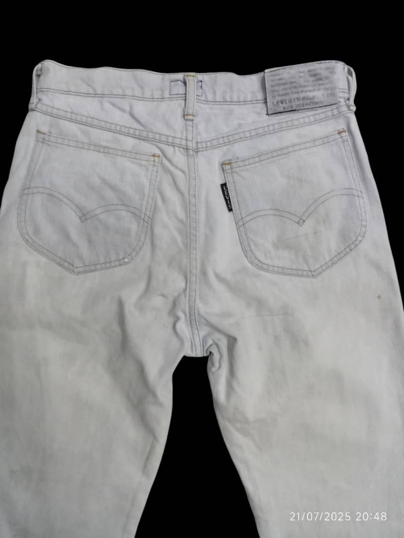 Levi's Vintage Levis Big E Black Tag Distressed Denim Size US 29 - 5 Thumbnail