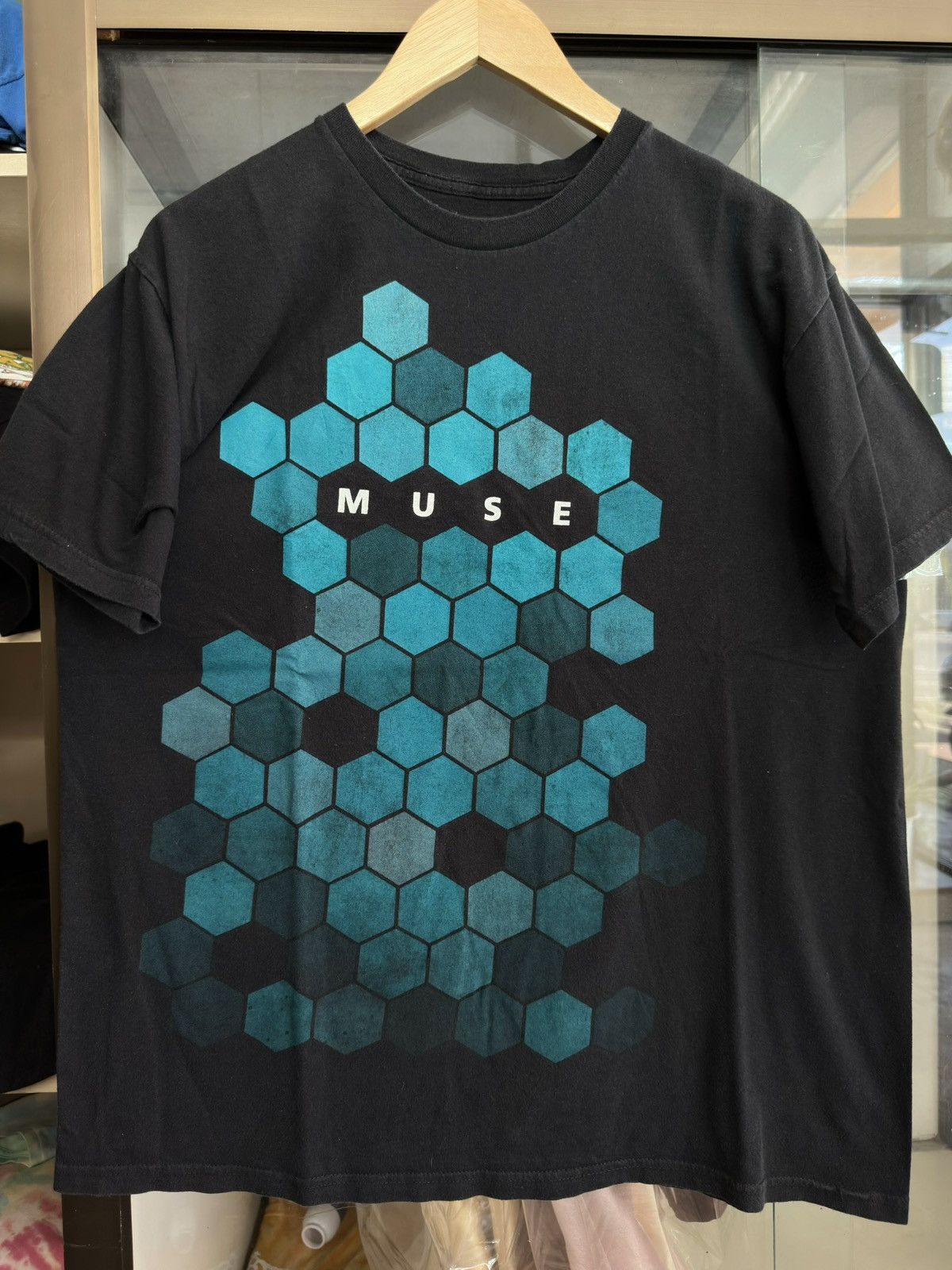 Band Tees Muse Band Resistance Hexagon T Shirt Size US L / EU 52-54 / 3 - 1 Thumbnail