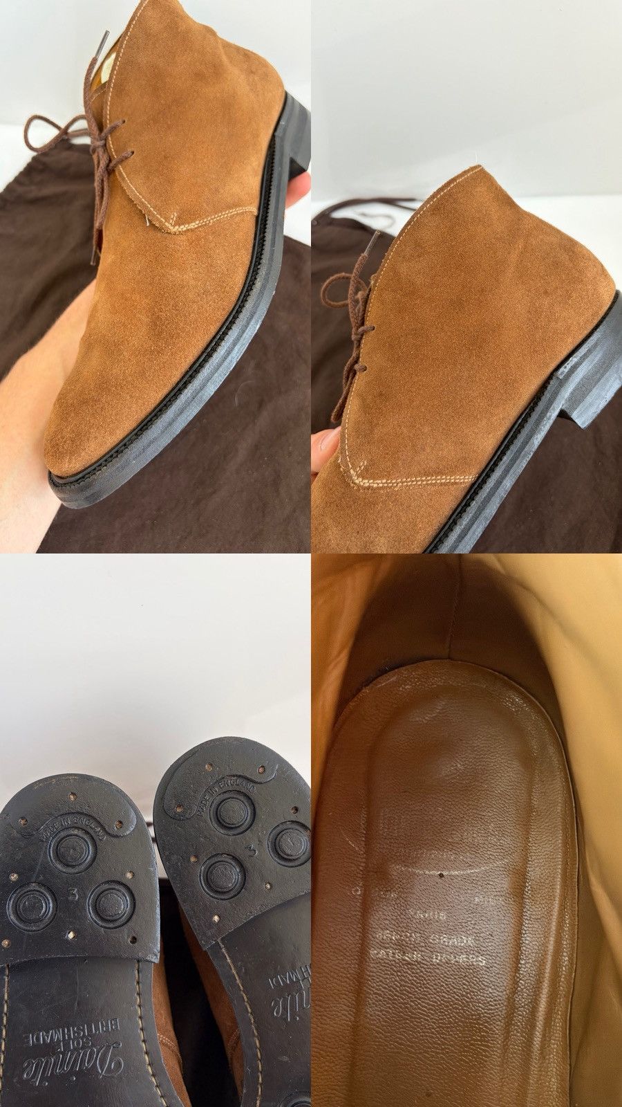 Church's Church’s Ryder 3 Brown Suede Rare Chukka Desert Boots Size US 7 / EU 40 - 13 Thumbnail