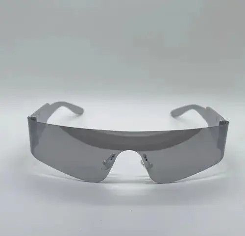 Electric Visual Silver mirror fashion punk sunglasses Size ONE SIZE - 4 Thumbnail