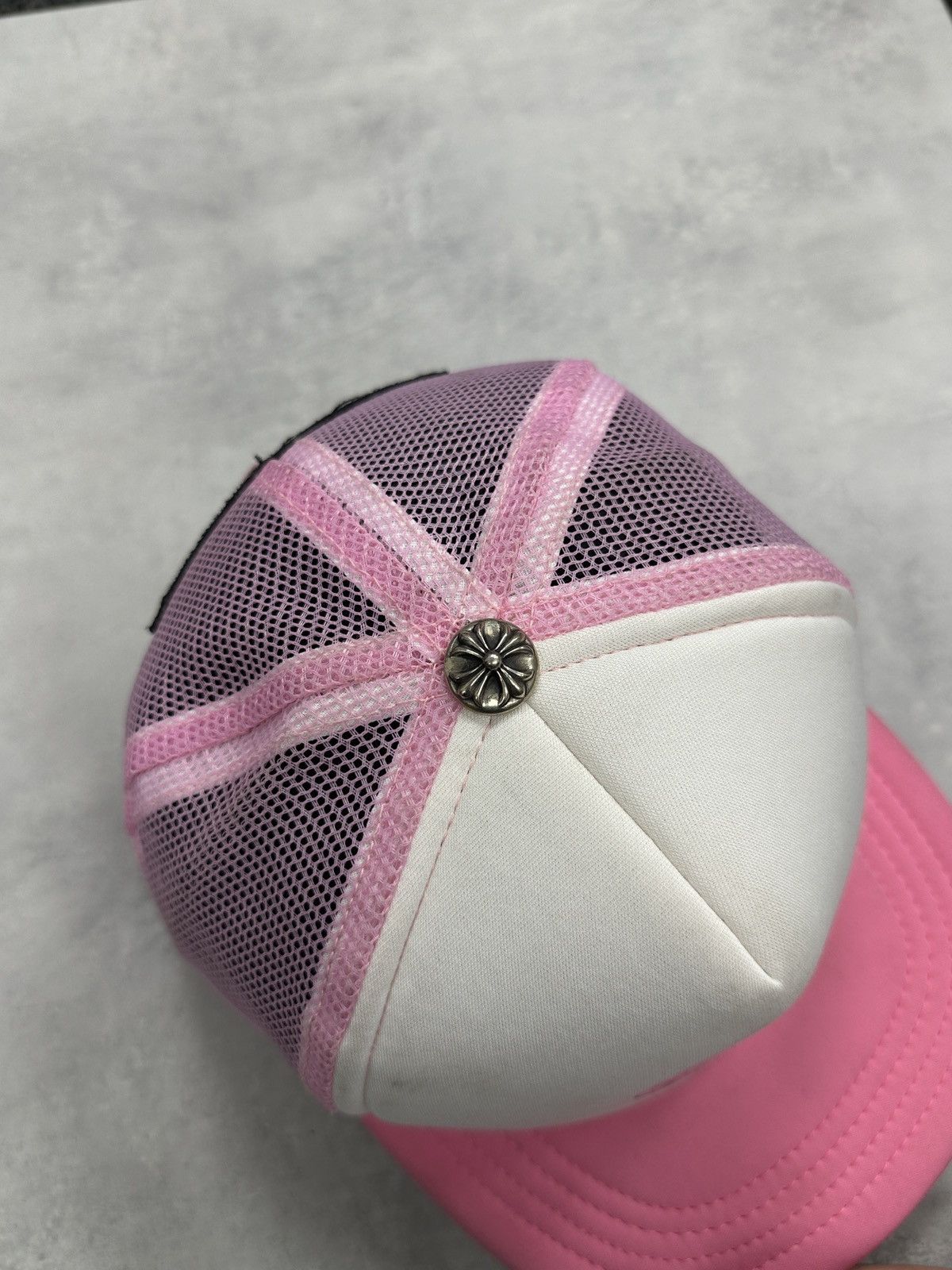 Chrome Hearts Chrome Hearts Matty Boy Horseshoe Trucker Cap Pink Size ONE SIZE - 6 Thumbnail