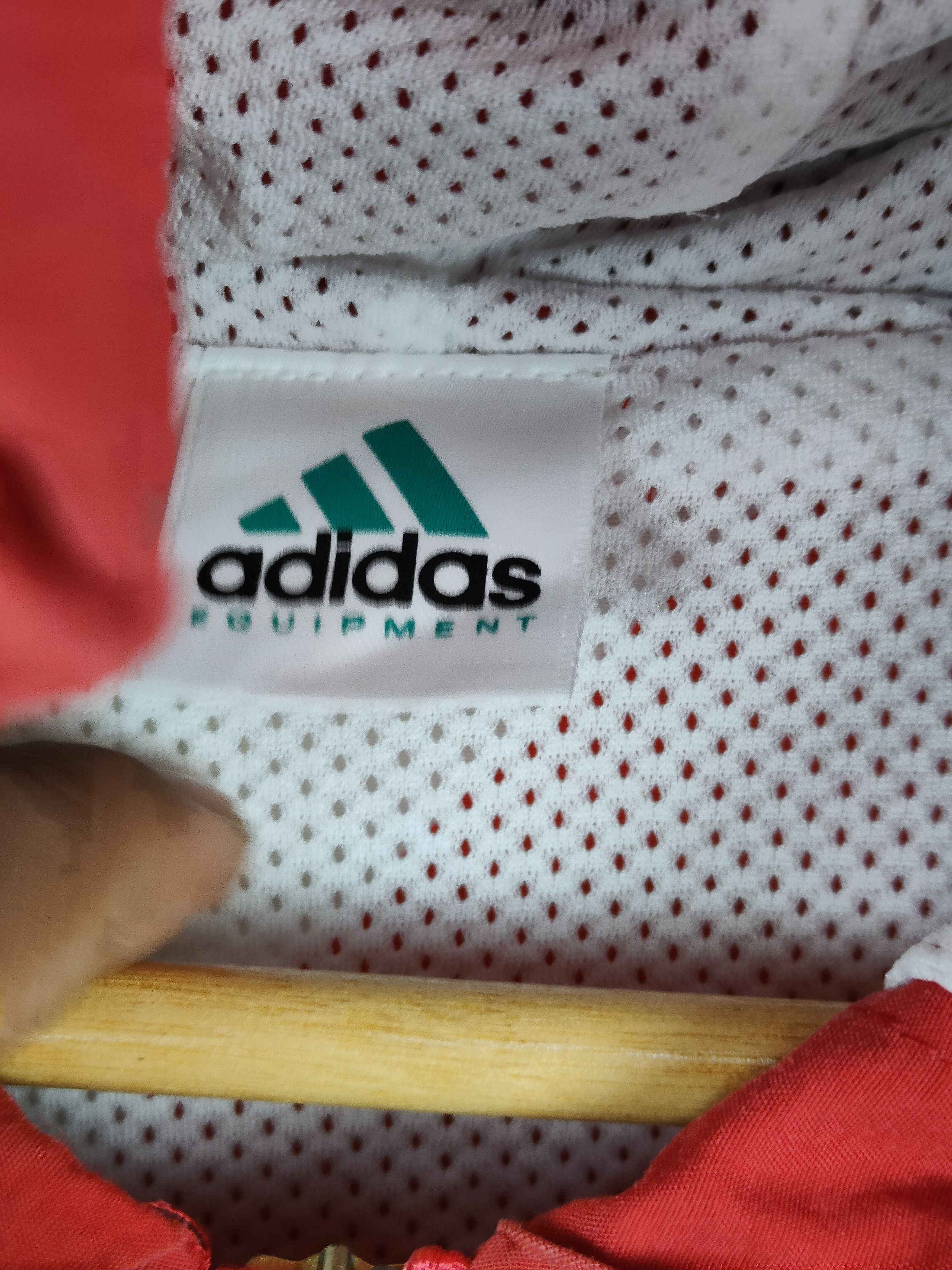 Vintage Vintage Adidas Equipment Halfzip Hoodie Jacket Size US L / EU 52-54 / 3 - 5 Thumbnail