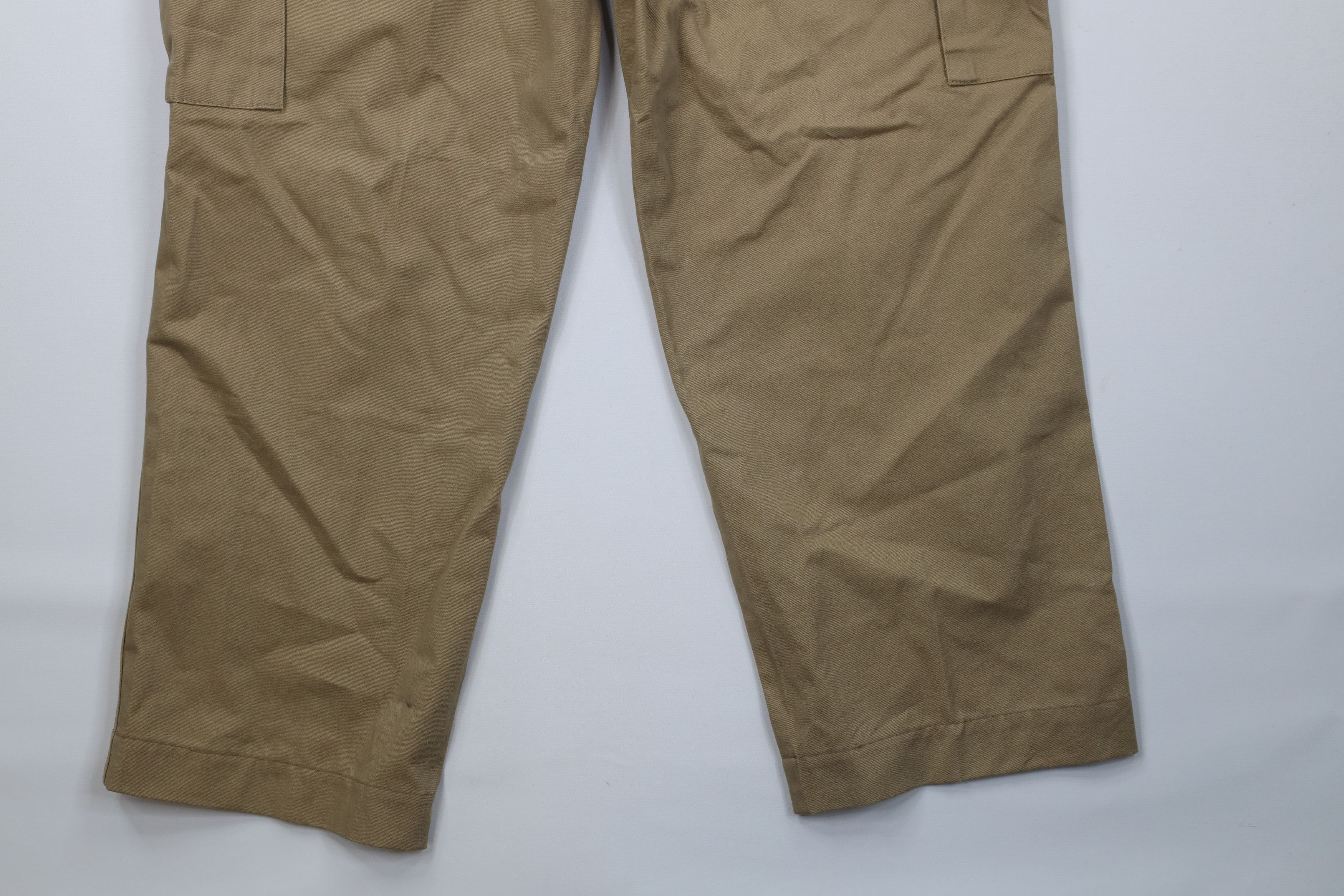 Cabelas Vintage 90s Cabelas Baggy Wide Leg Cargo Pants Beige Cotton Size US 38 / EU 54 - 14 Thumbnail