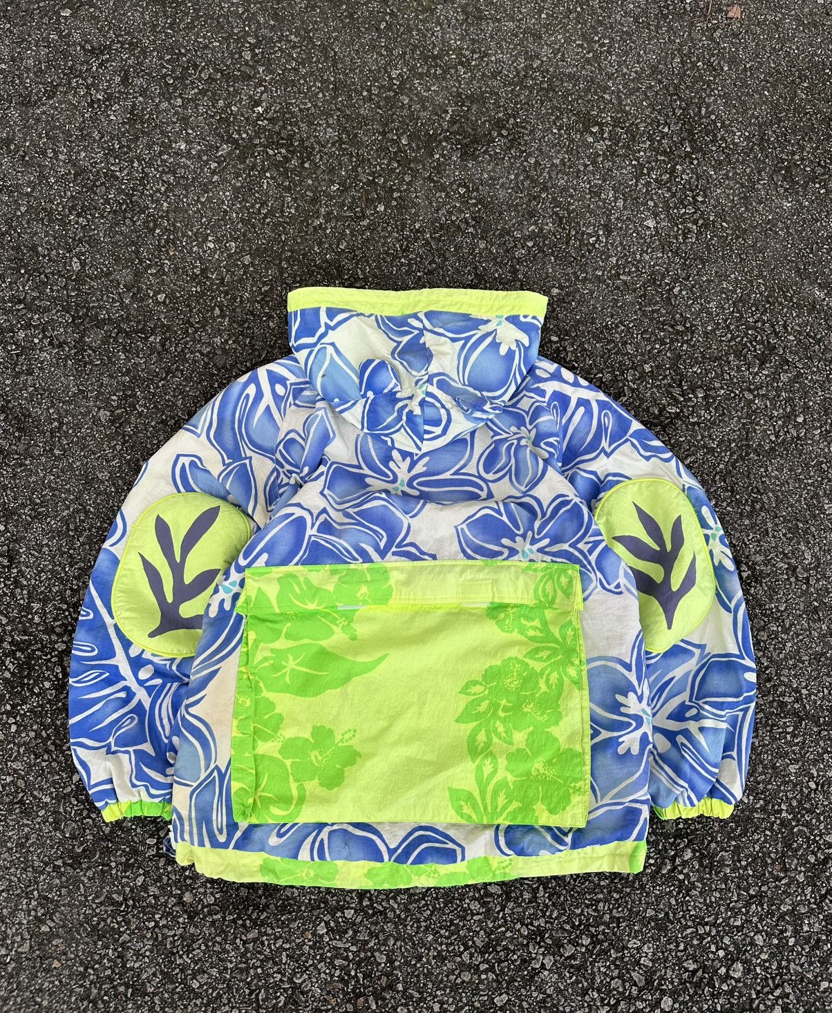 Vintage 👹Vintage La2 Deux Aloha Hibiscus Pullover Jacket Size US L / EU 52-54 / 3 - 5 Thumbnail