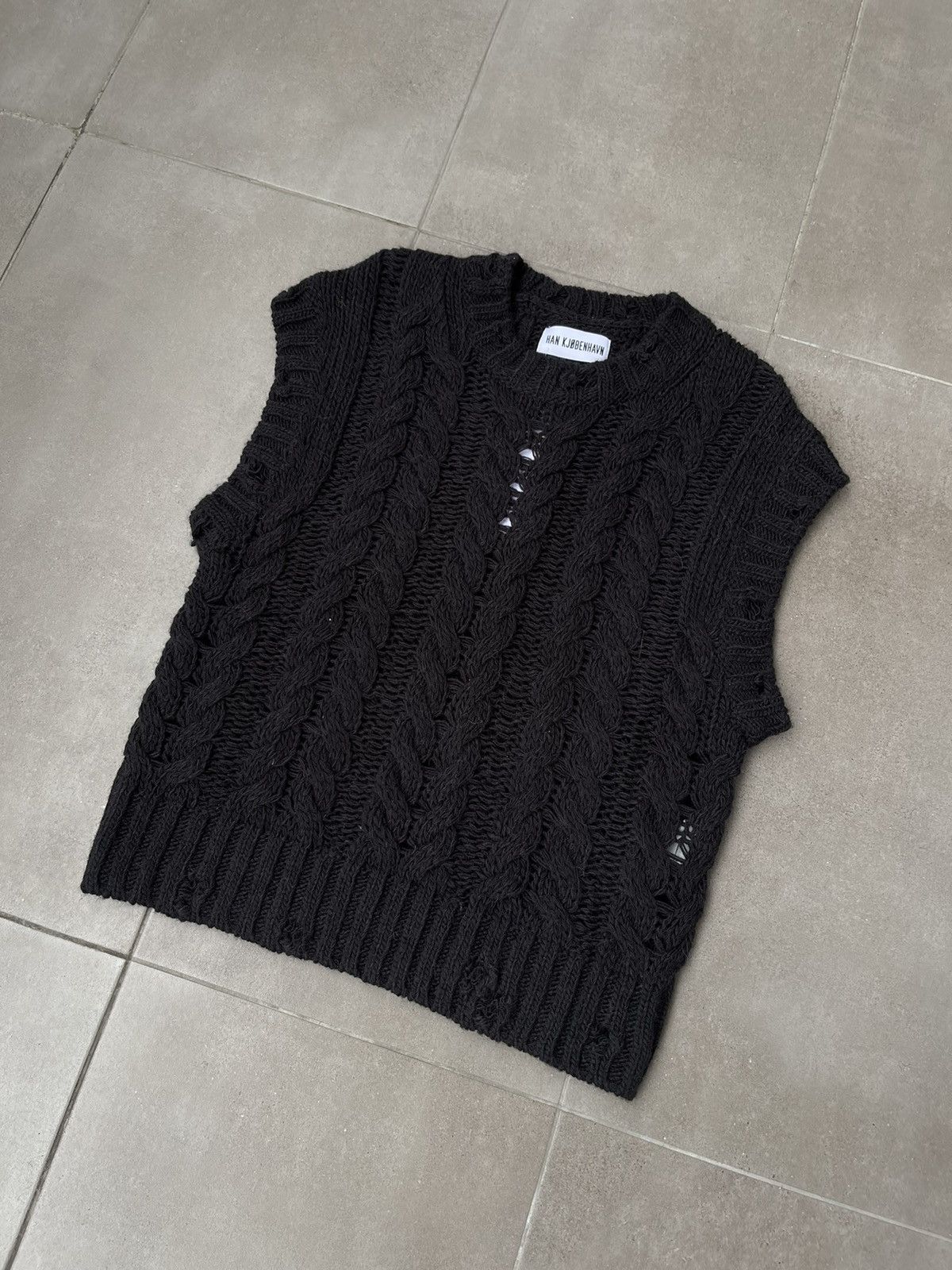 Han Kjobenhavn !DS! FW22 Han Kjobenhavn Knit Short Sleeved Sweater Vest Size US M / EU 48-50 / 2 - 13 Thumbnail