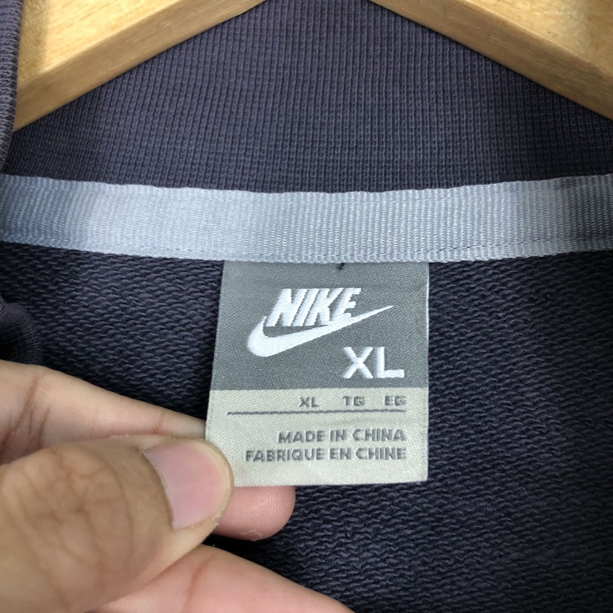 Japanese Brand × Nike I swear I will Run Fast Nike Sweater Jacket Rare Size US M / EU 48-50 / 2 - 16 Thumbnail