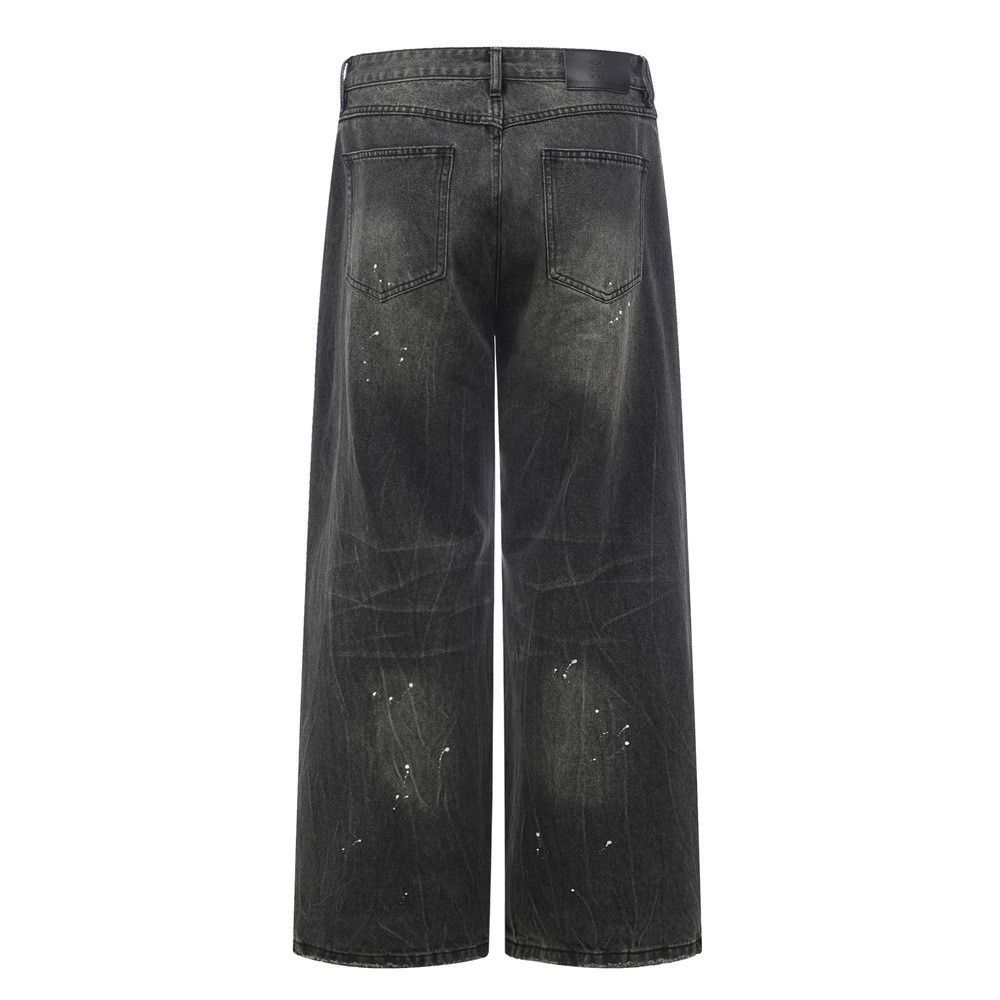 Vintage Men's Retro Punk Washed & Distressed Jeans Size US 32 / EU 48 - 2 Thumbnail