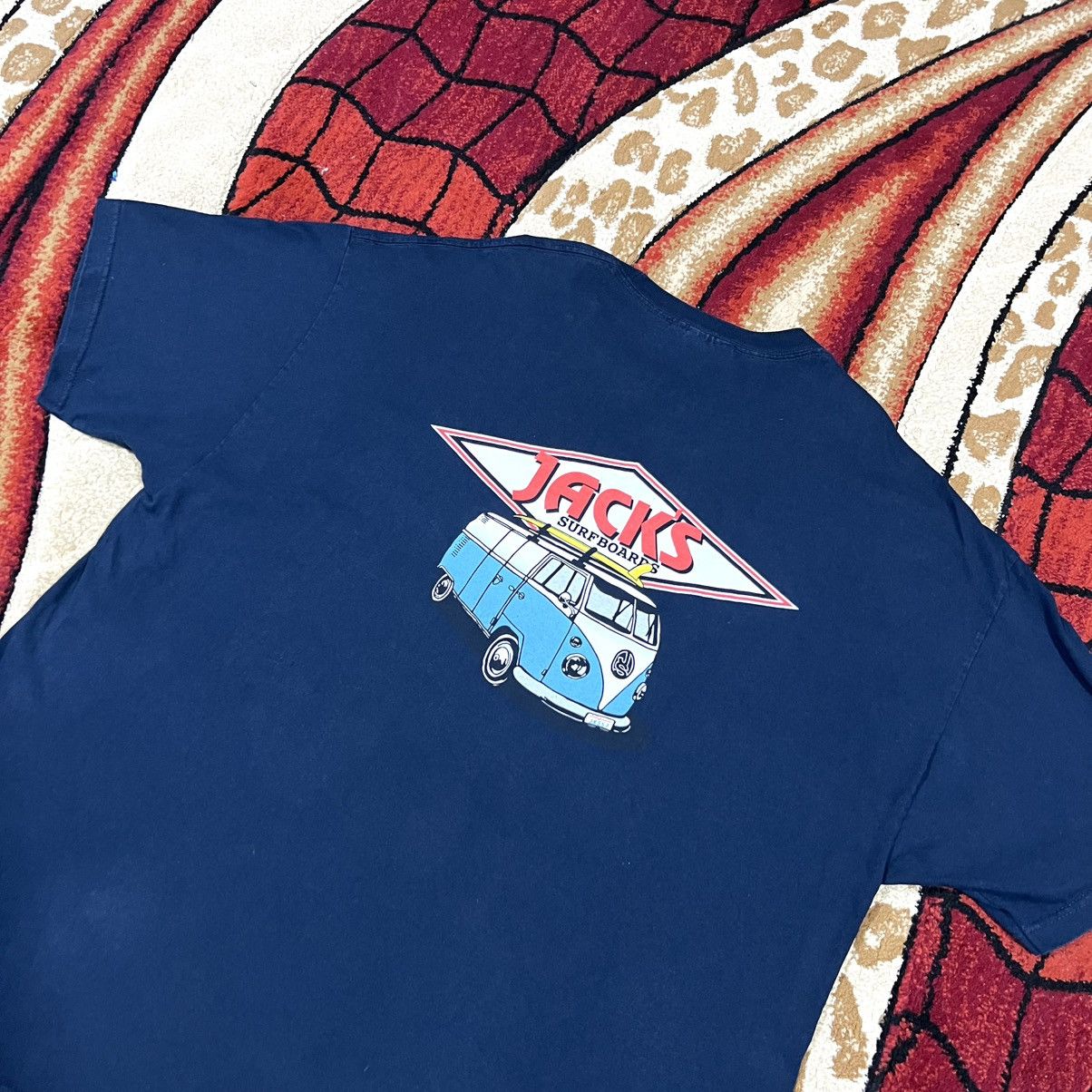Sun Surf Vintage Jack's Surf Boards Surfing T Shirt Size US XXL / EU 58 / 5 - 2 Thumbnail