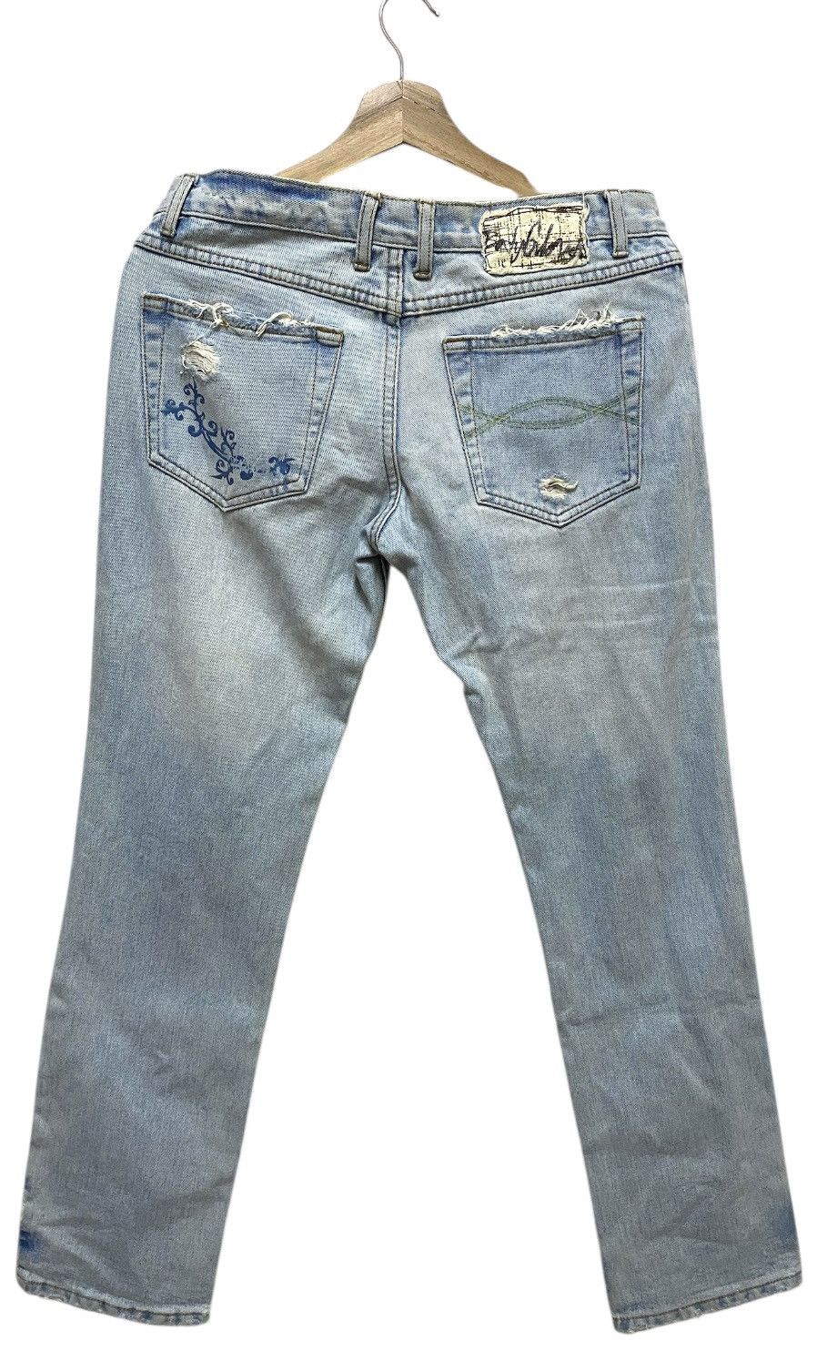 Body Glove Body Glove Distressed Denim Jeans Size 30" / US 8 / IT 44 - 2 Thumbnail