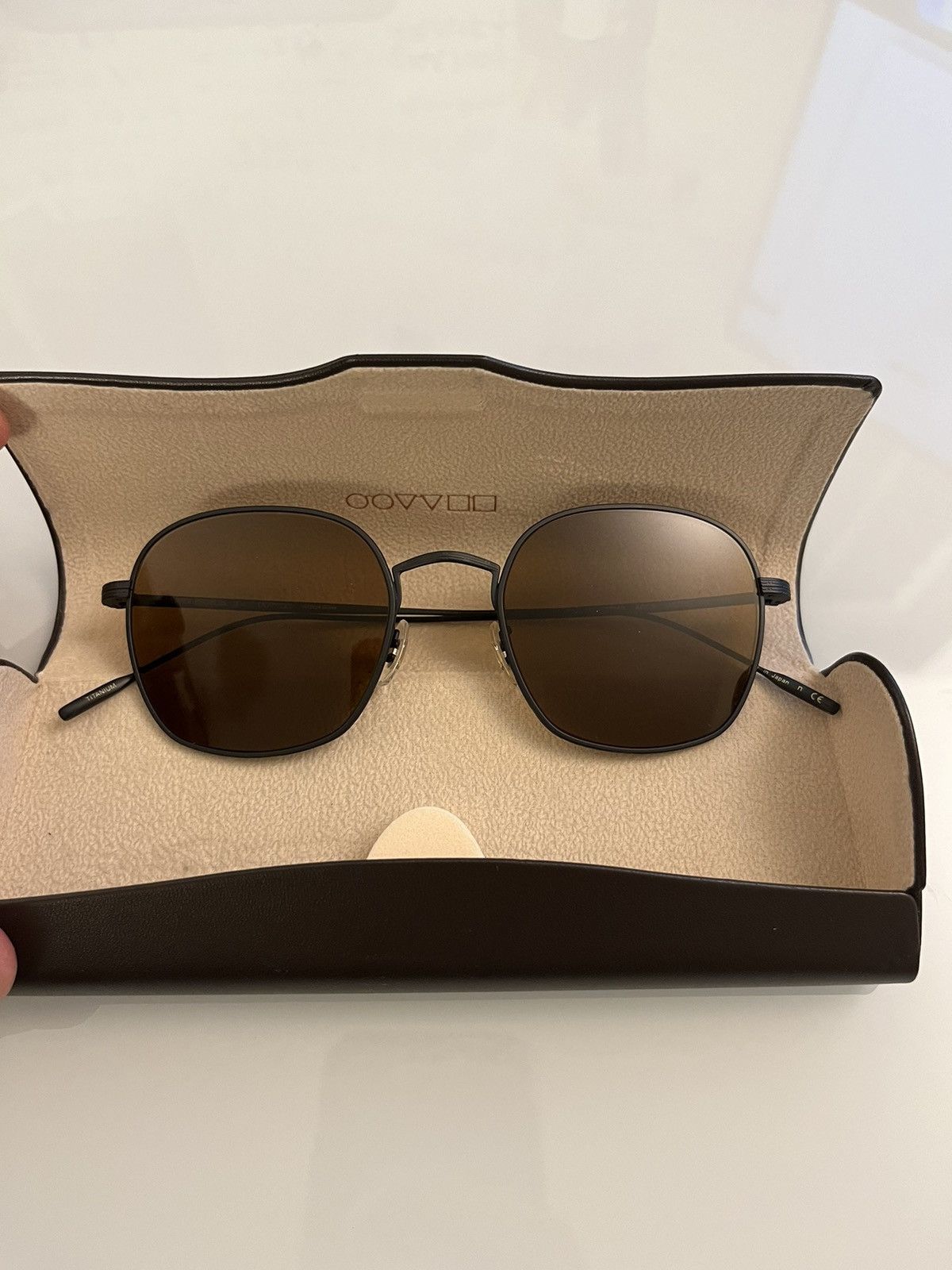 Oliver Peoples OLIVER PEOPLES ADES Titanium SUN 50mm Size ONE SIZE - 4 Thumbnail