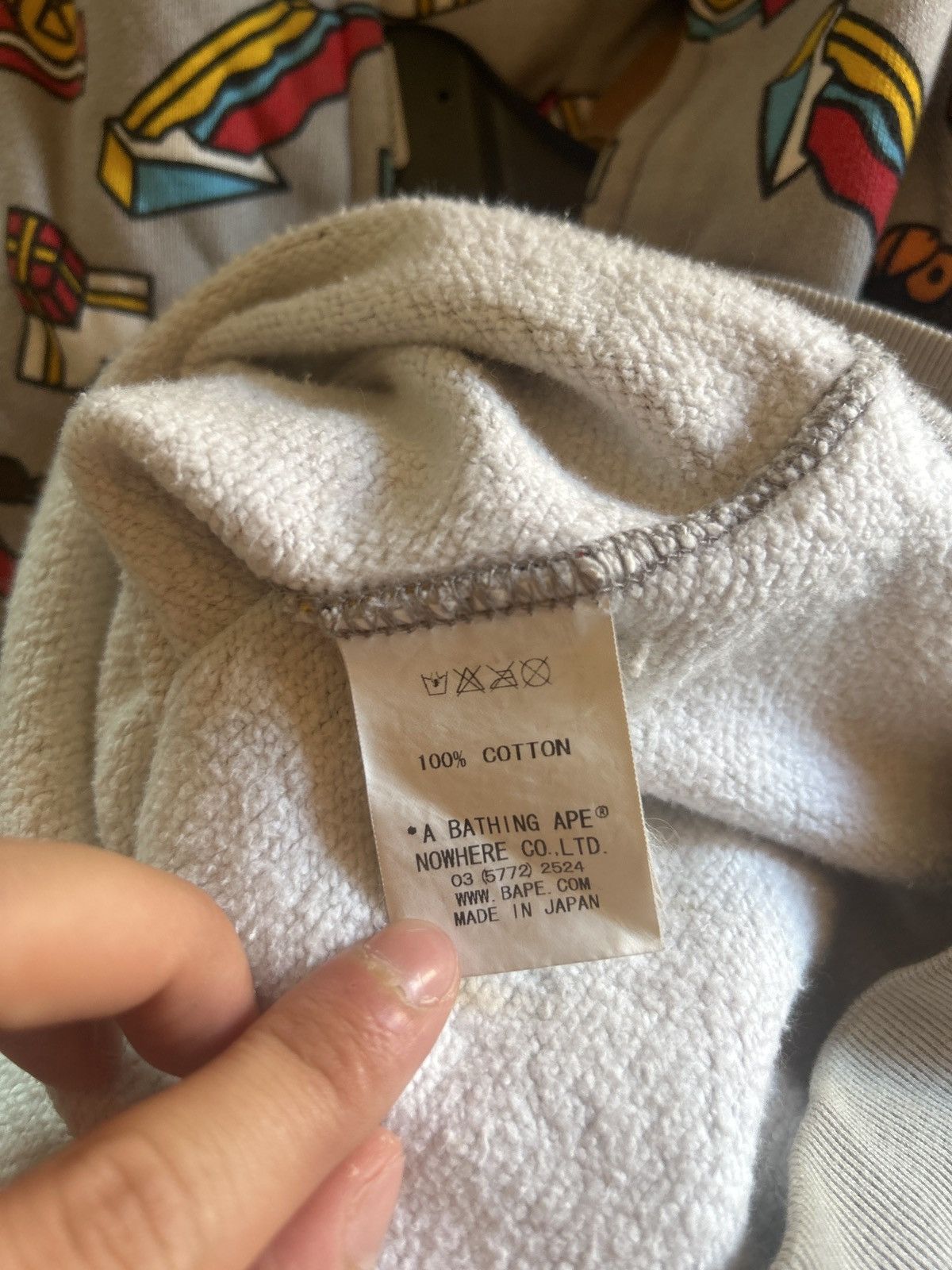Bape BAPE X NIGO X BABY MILO “TOYS” Full Zip Hoodie Size US L / EU 52-54 / 3 - 8 Thumbnail