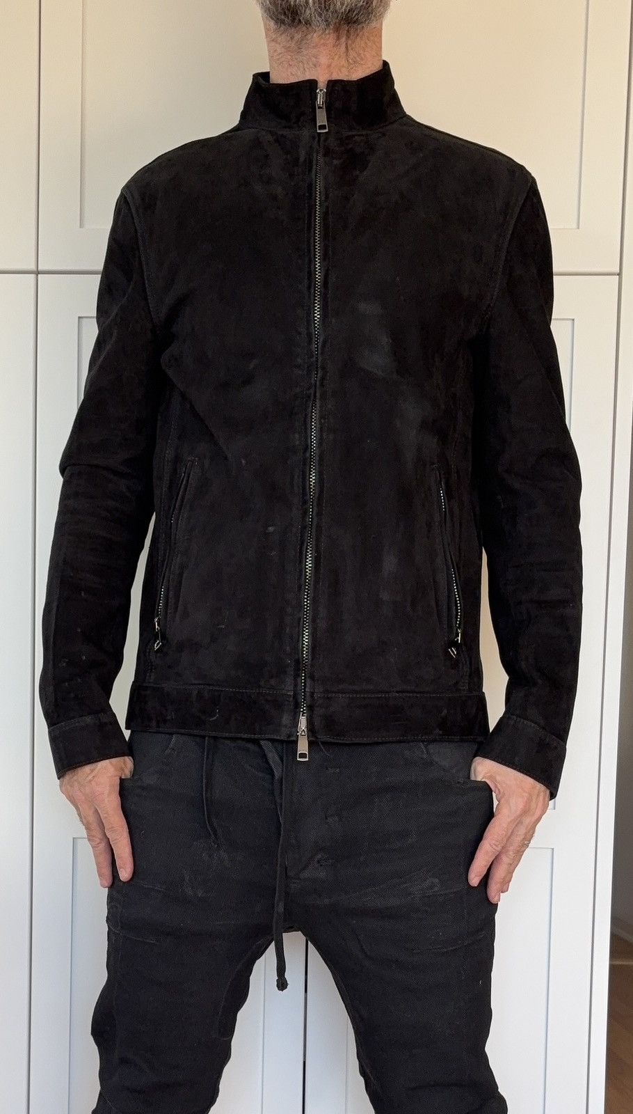 Tom Ford ARI SOHO BNWT Suede Leather Jacket Size US M / EU 48-50 / 2 - 4 Thumbnail