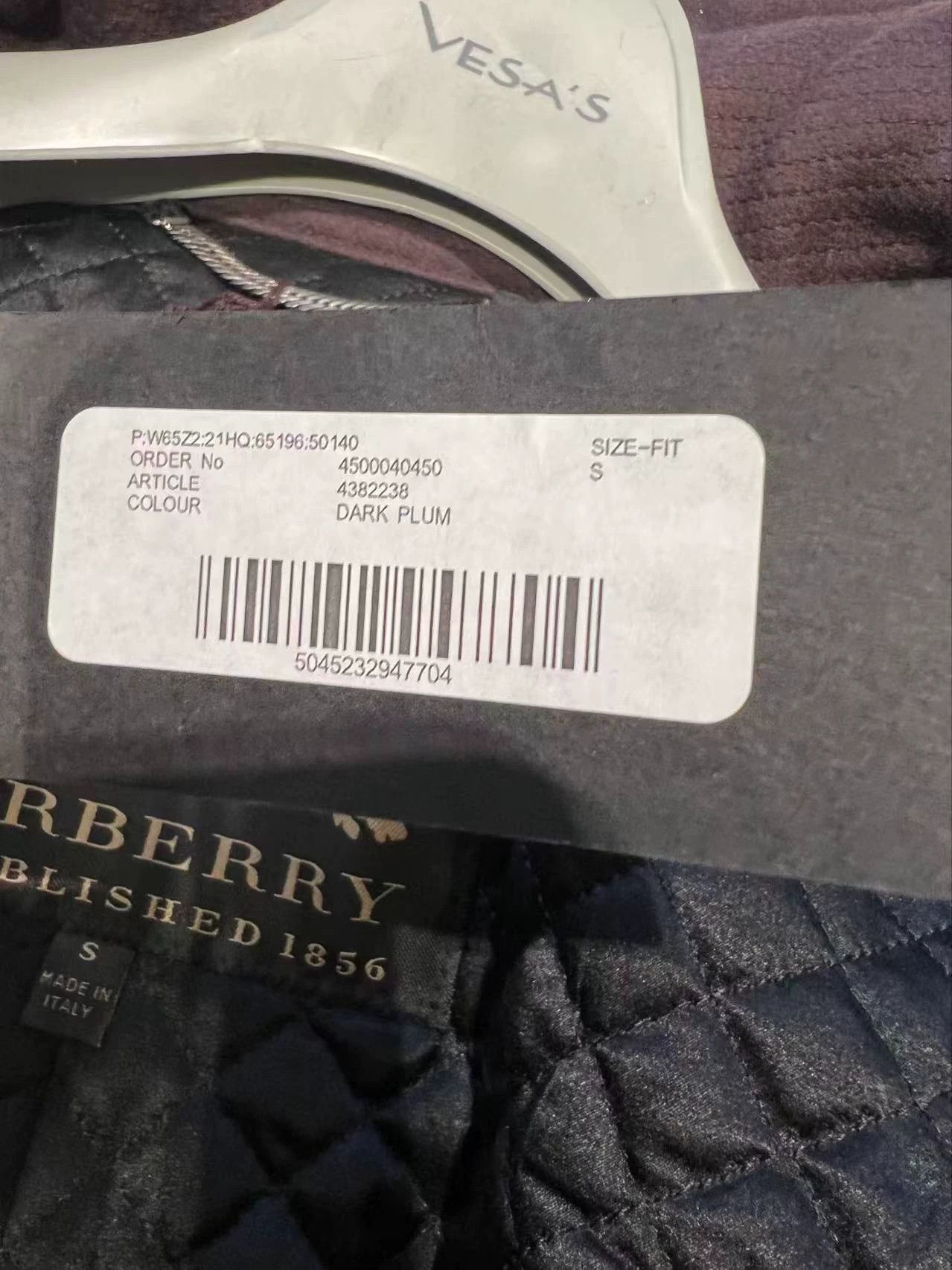 Burberry Burberry Runway Wool Coat Deep Raspberry Purple Quilted S Size S / US 4 / IT 40 - 8 Thumbnail
