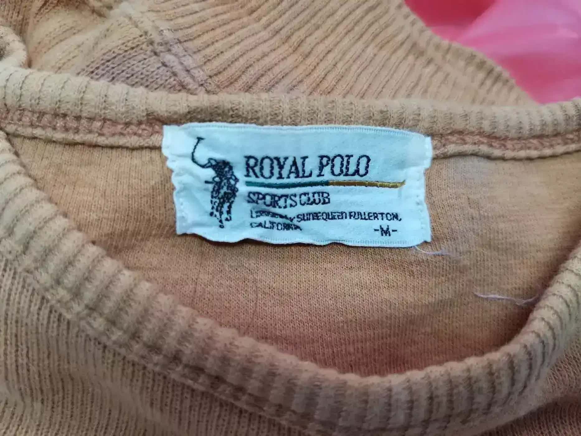 Vintage Vintage Royal Polo Sweatshirt Size US M / EU 48-50 / 2 - 4 Thumbnail