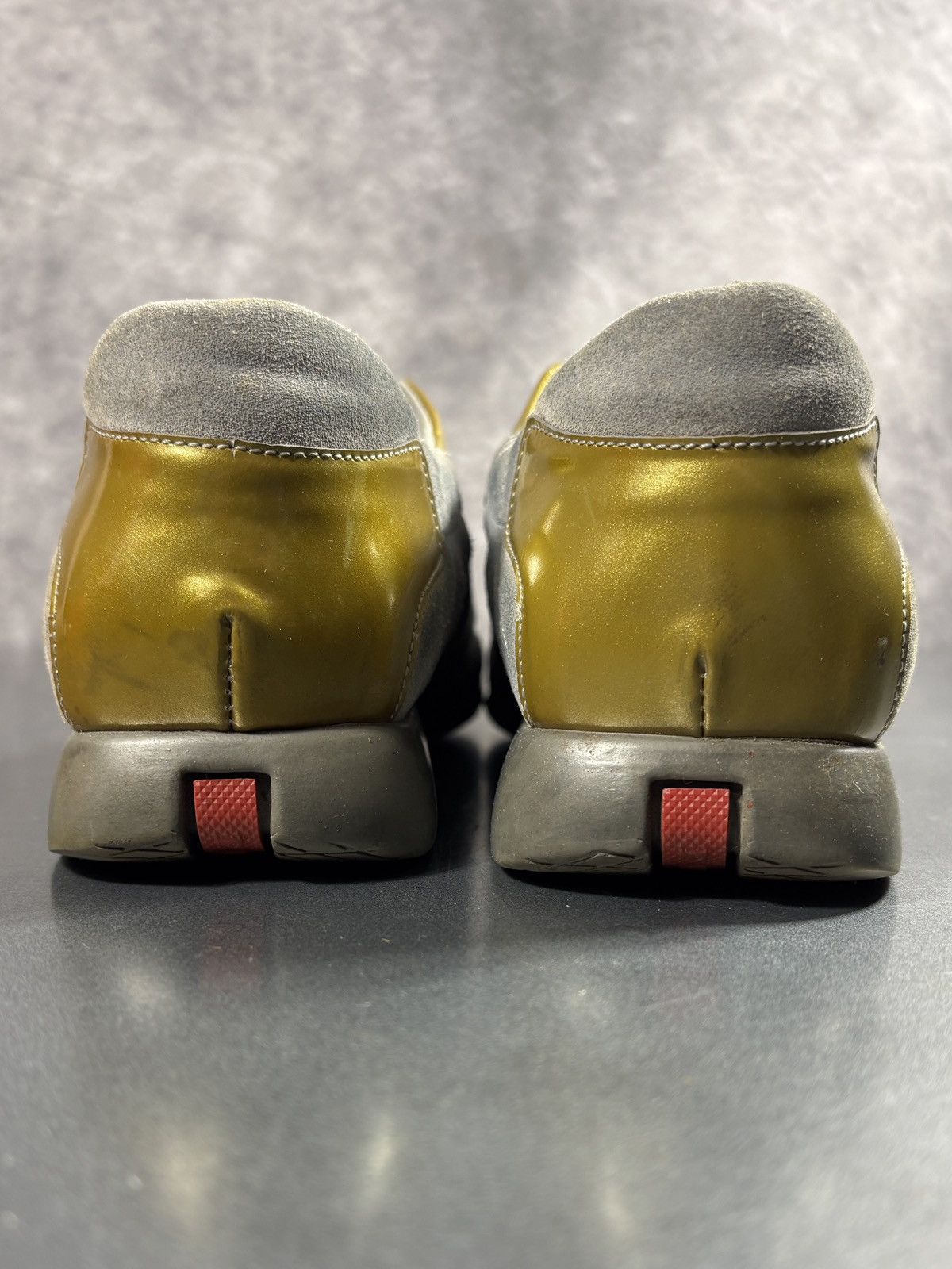 Prada S/S 2000 Prada Sport Shoes Vintage Suede SlipOn Square Toe Size US 7 / IT 37 - 13 Thumbnail