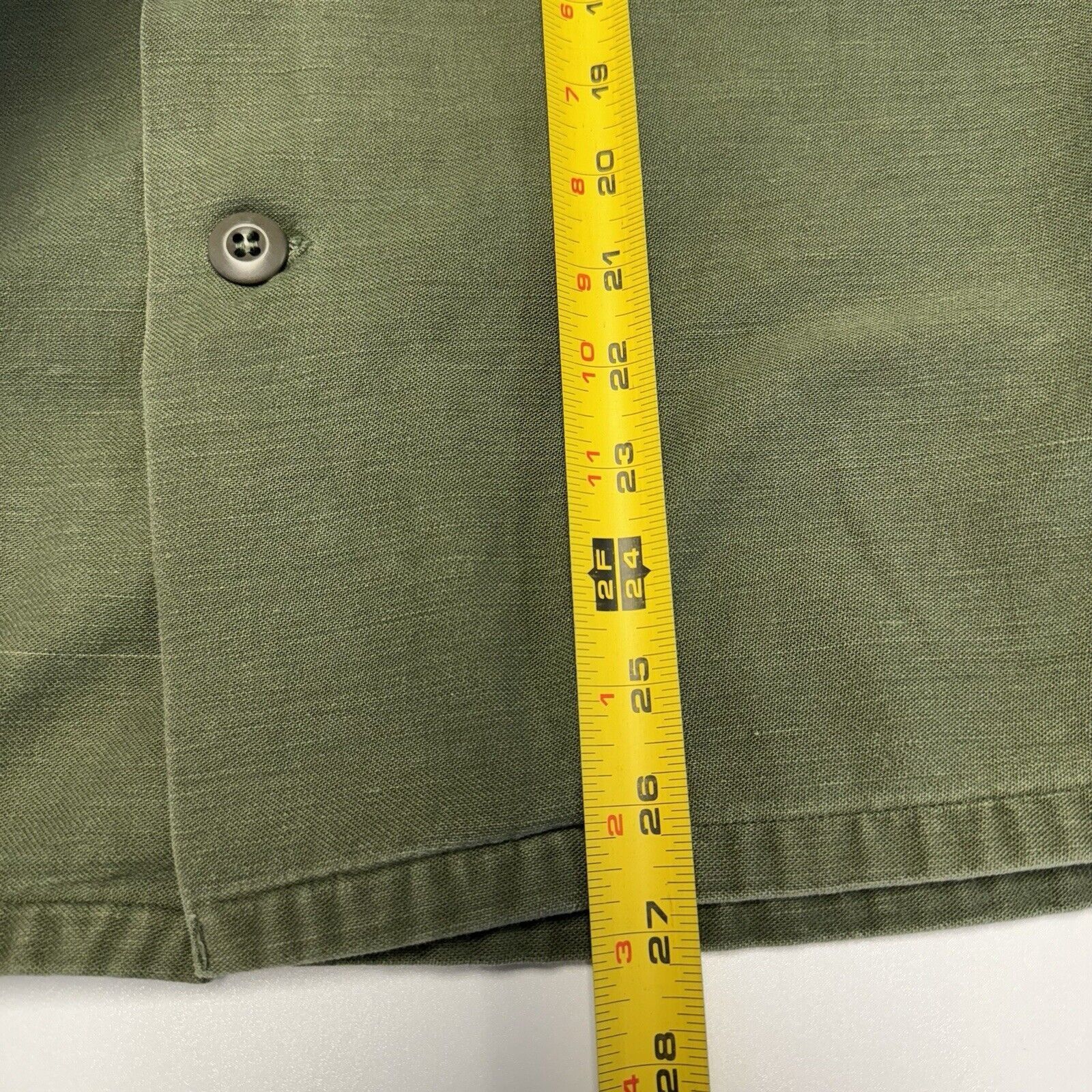 Vintage Vintage OG-107 Sateen Military Shirt Mens Medium Green Butto Size US M / EU 48-50 / 2 - 7 Thumbnail