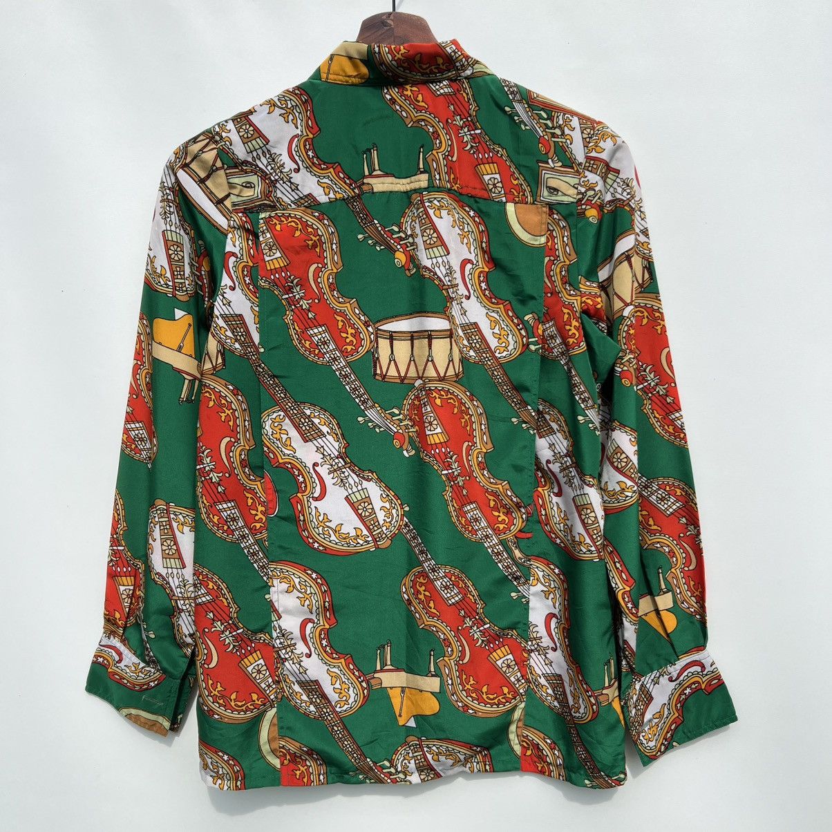 Kansai Yamamoto Kansai Yamamoto Silk All Over Print Silk Blouse XS S Size S / US 4 / IT 40 - 2 Thumbnail