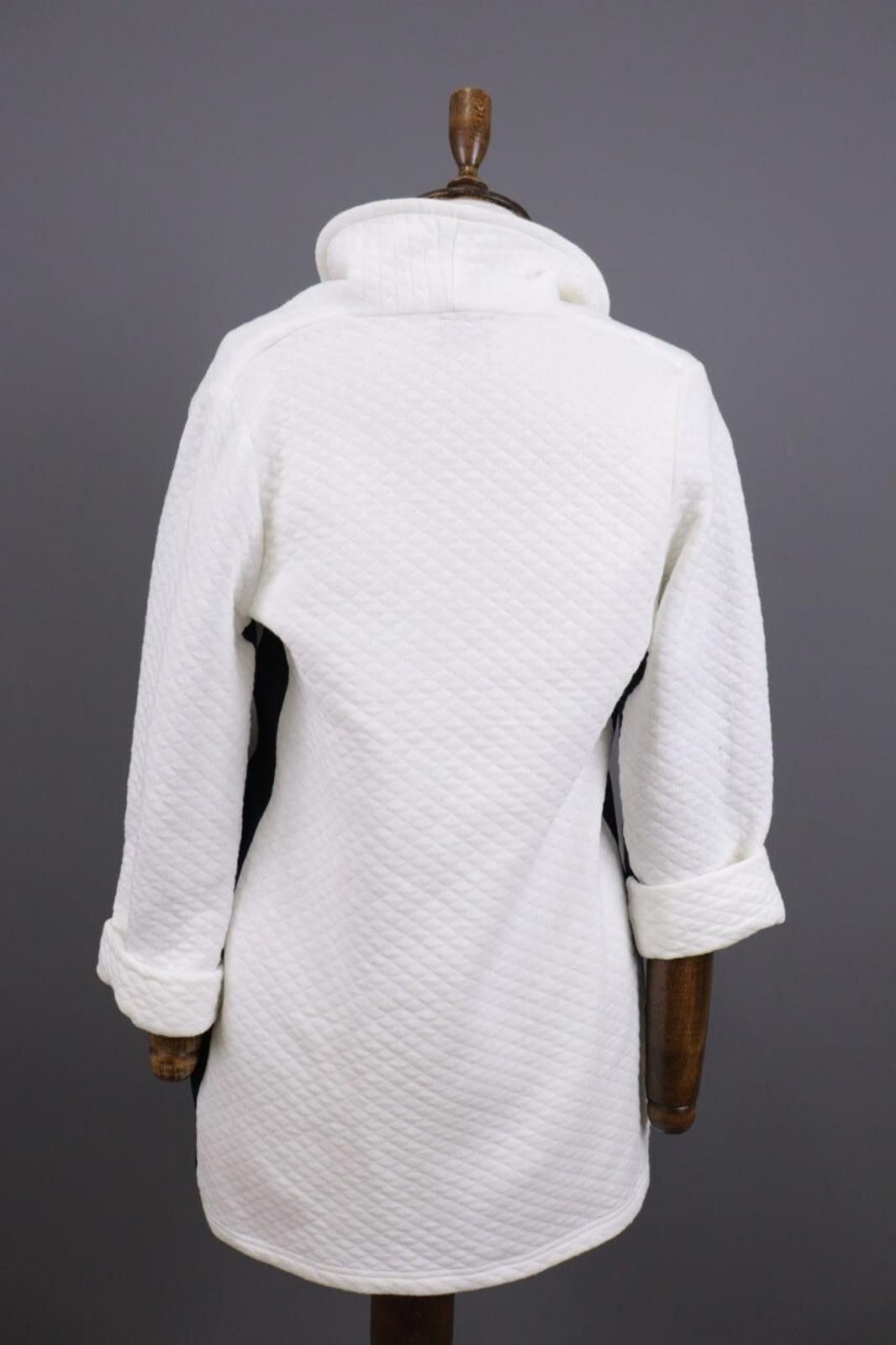 Moschino Moschino White V-Neck Wrap Long Barhrobe Rope Size L Size L / US 10 / IT 46 - 8 Thumbnail