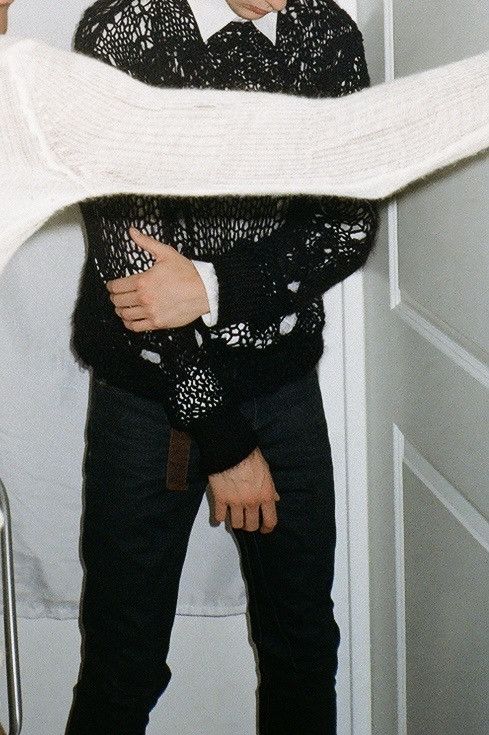 Helmut Lang Helmut Lang distress grunge knit Size US M / EU 48-50 / 2 - 5 Thumbnail