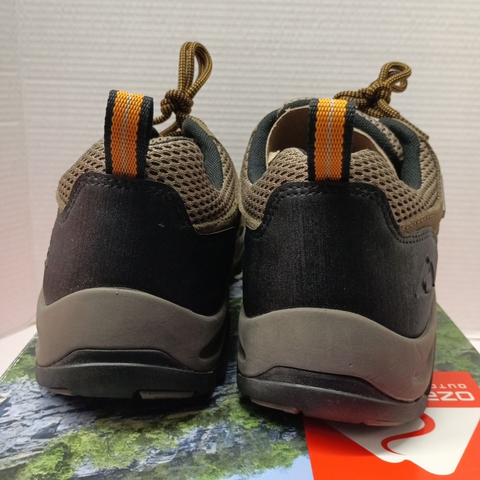 Other Ozark Trail Men Hiking Shoes Sz 10.5 Low Hiker Taupe Leather Size US 10.5 / EU 43-44 - 4 Thumbnail