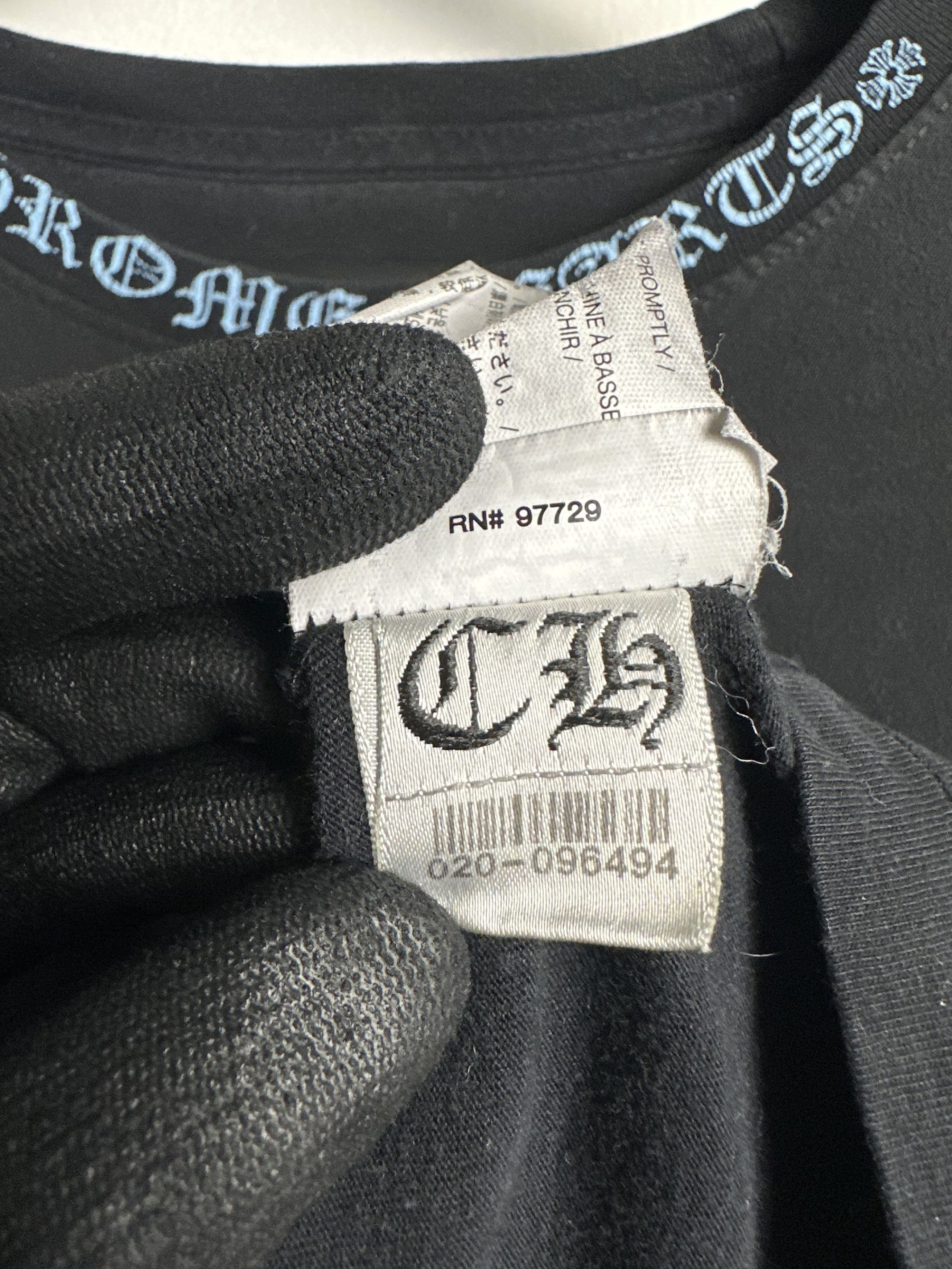 Chrome Hearts Chrome Hearts Blue Script Long Sleeve Size US M / EU 48-50 / 2 - 9 Thumbnail