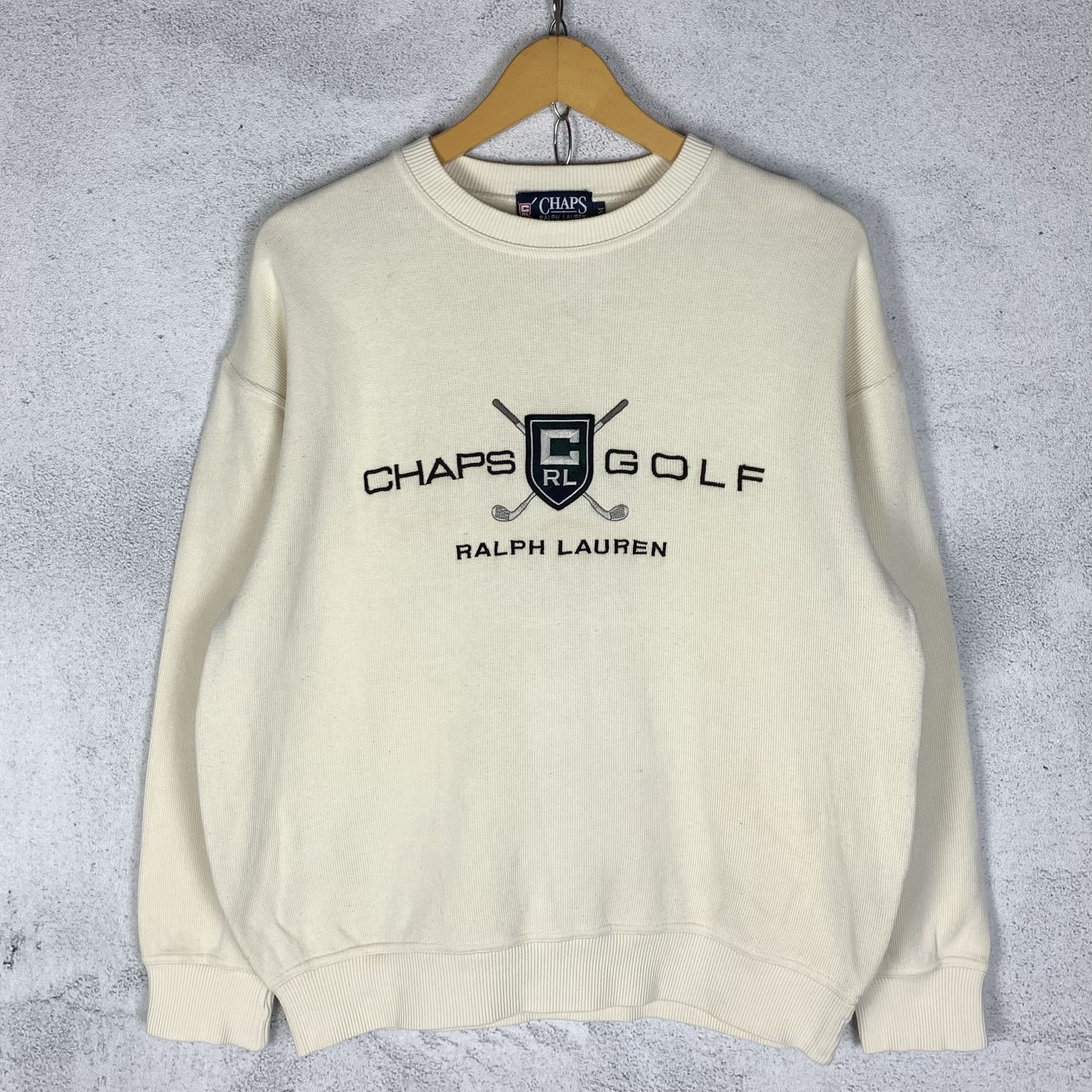 Chaps Ralph Lauren Vintage Chaps Ralph Lauren Golf Sweatshirt Crewneck Size US M / EU 48-50 / 2 - 1 Thumbnail