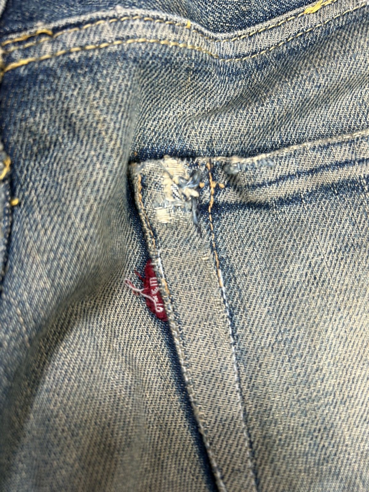 Japanese Brand Vintage Evis Distressed Denim Jeans Size US 32 / EU 48 - 15 Thumbnail