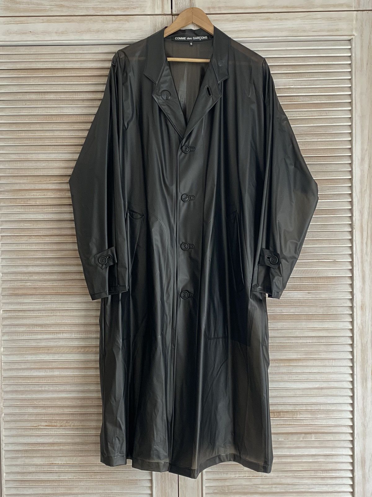 Comme des Garcons RARE Original S/S 1987 Staff Raincoat Size US M / EU 48-50 / 2 - 3 Thumbnail
