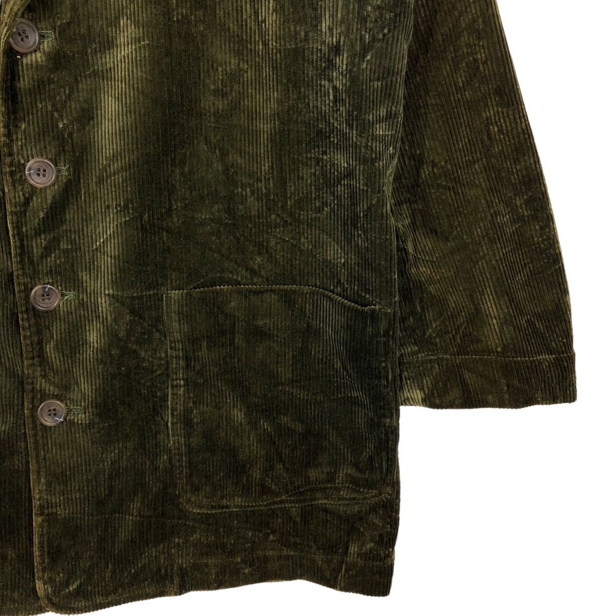 Margaret Howell 🔥Rich Green - Double Breast Chore Work Jacket Corduroy Size US M / EU 48-50 / 2 - 4 Thumbnail