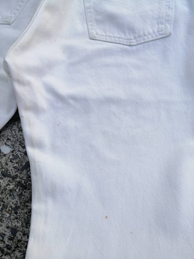 Levi's × Levi's Vintage Clothing × Vintage Levi's Strauss 532 Fly Button White Pants Size US 29 - 3 Thumbnail