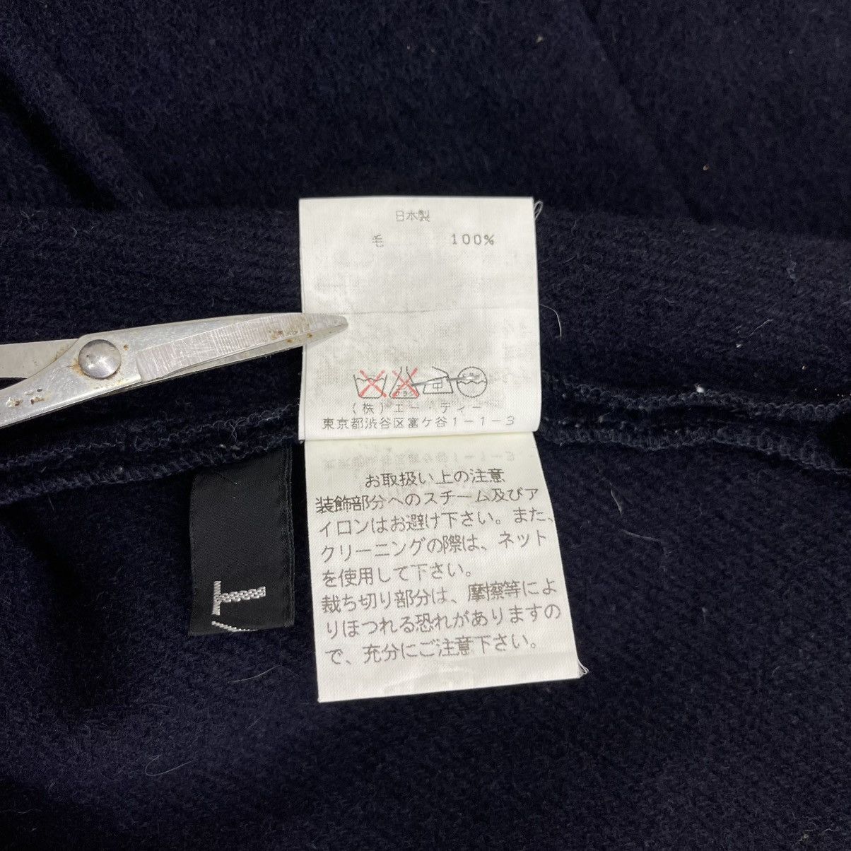Japanese Brand A/T Sleeveless Top Dark Blue Size S / US 4 / IT 40 - 7 Thumbnail