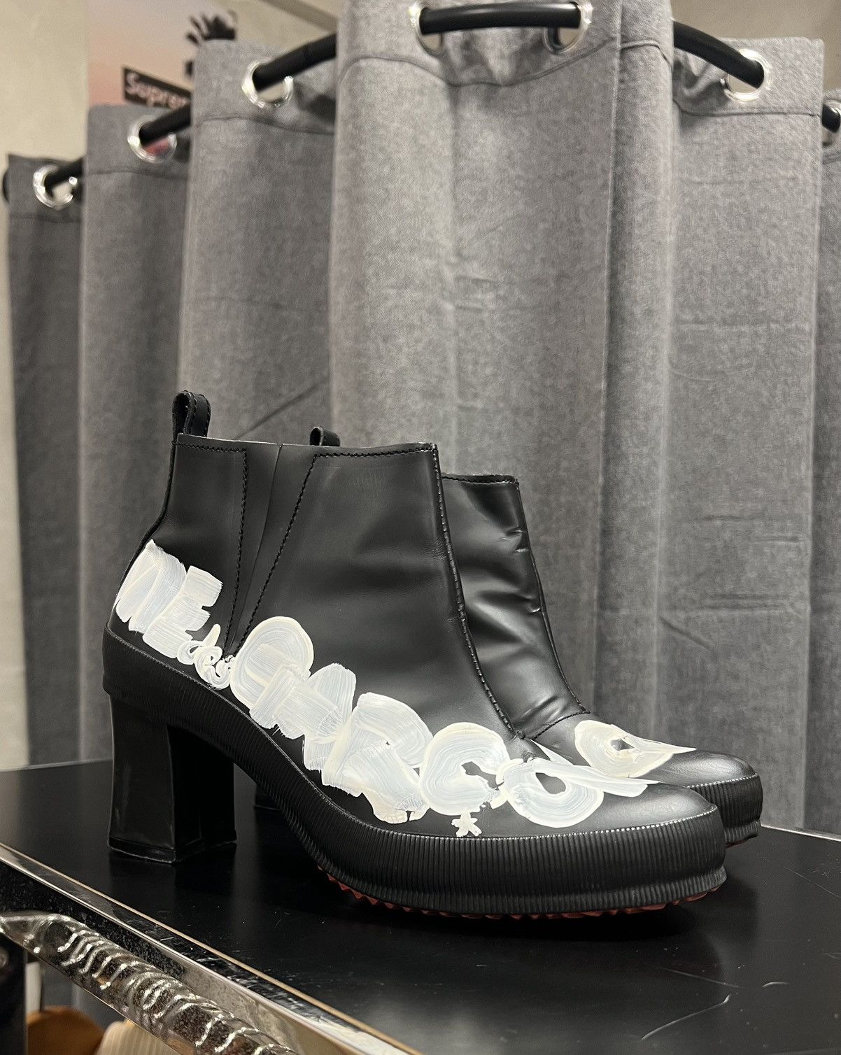 Comme des Garcons Comme des Garcons Hand painted Short boots Size US 6 / IT 36 - 3 Thumbnail