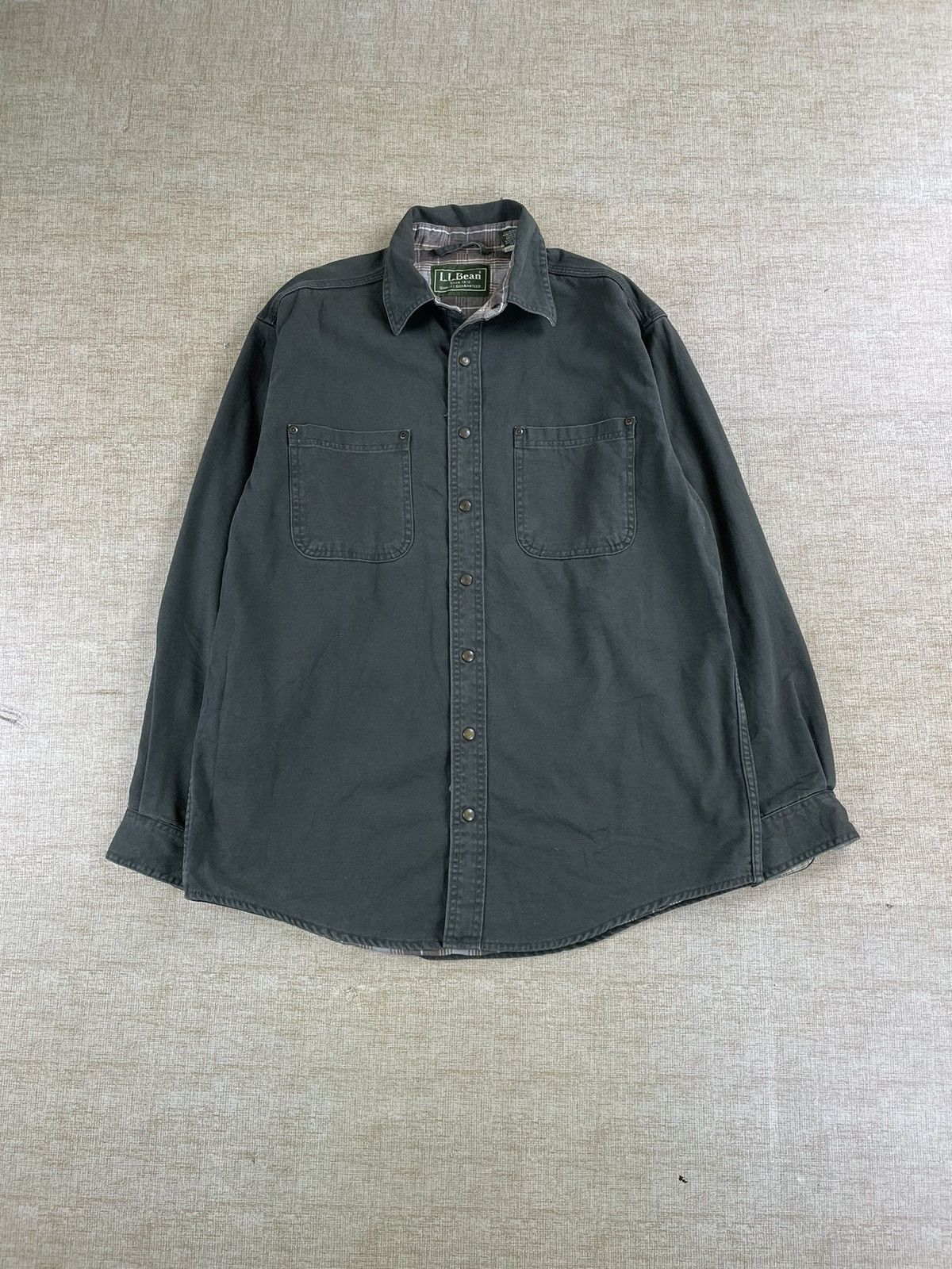 If Six Was Nine × L.L. Bean × Vintage Vintage L.L. Bean Double Pocket Buttoned Jacket Size US L / EU 52-54 / 3 - 1 Thumbnail
