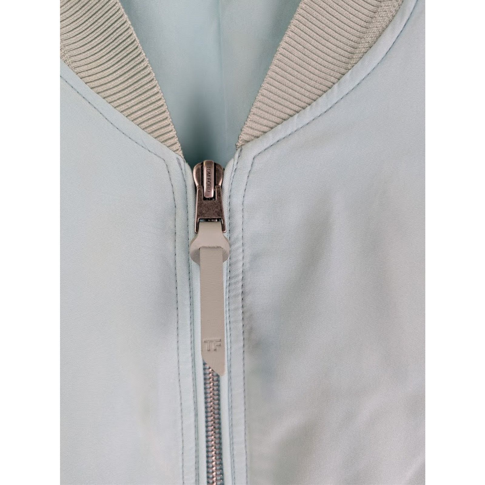 Tom Ford o1rshd1 Bomber Jacket in Blue Size US M / EU 48-50 / 2 - 8 Thumbnail
