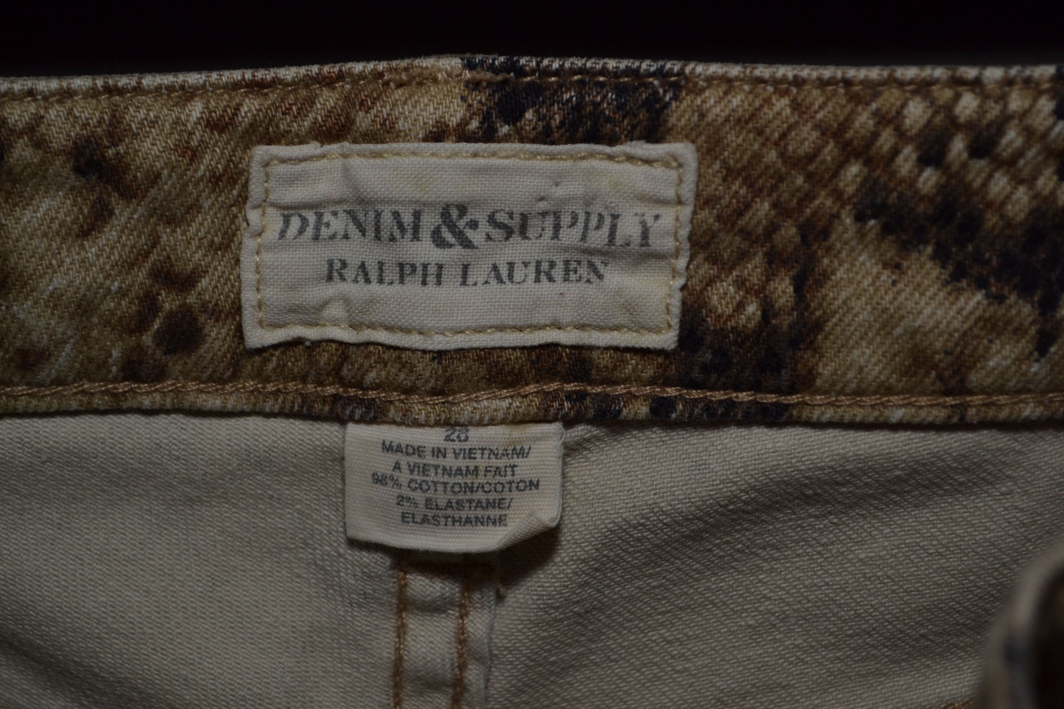 Denim & Supply Ralph Lauren × Ralph Lauren Denim & Supply Ralph Lauren RRL Snakeskin Skinny Jeans 28 Size 28" / US 6 / IT 42 - 9 Thumbnail