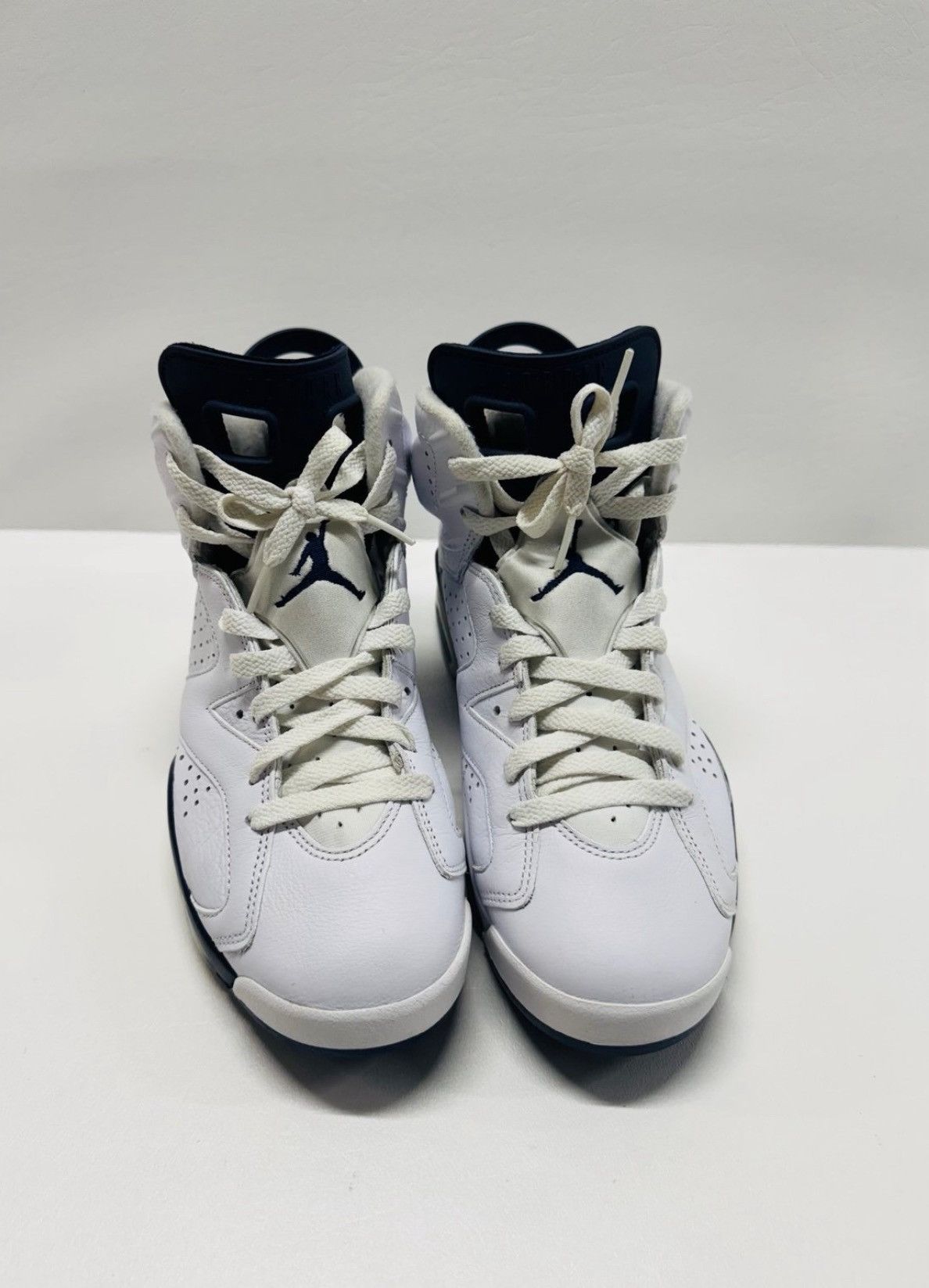 Jordan Brand Air Jordan 6 Retro Midnight Navy White Size US 8 / EU 41 - 4 Thumbnail