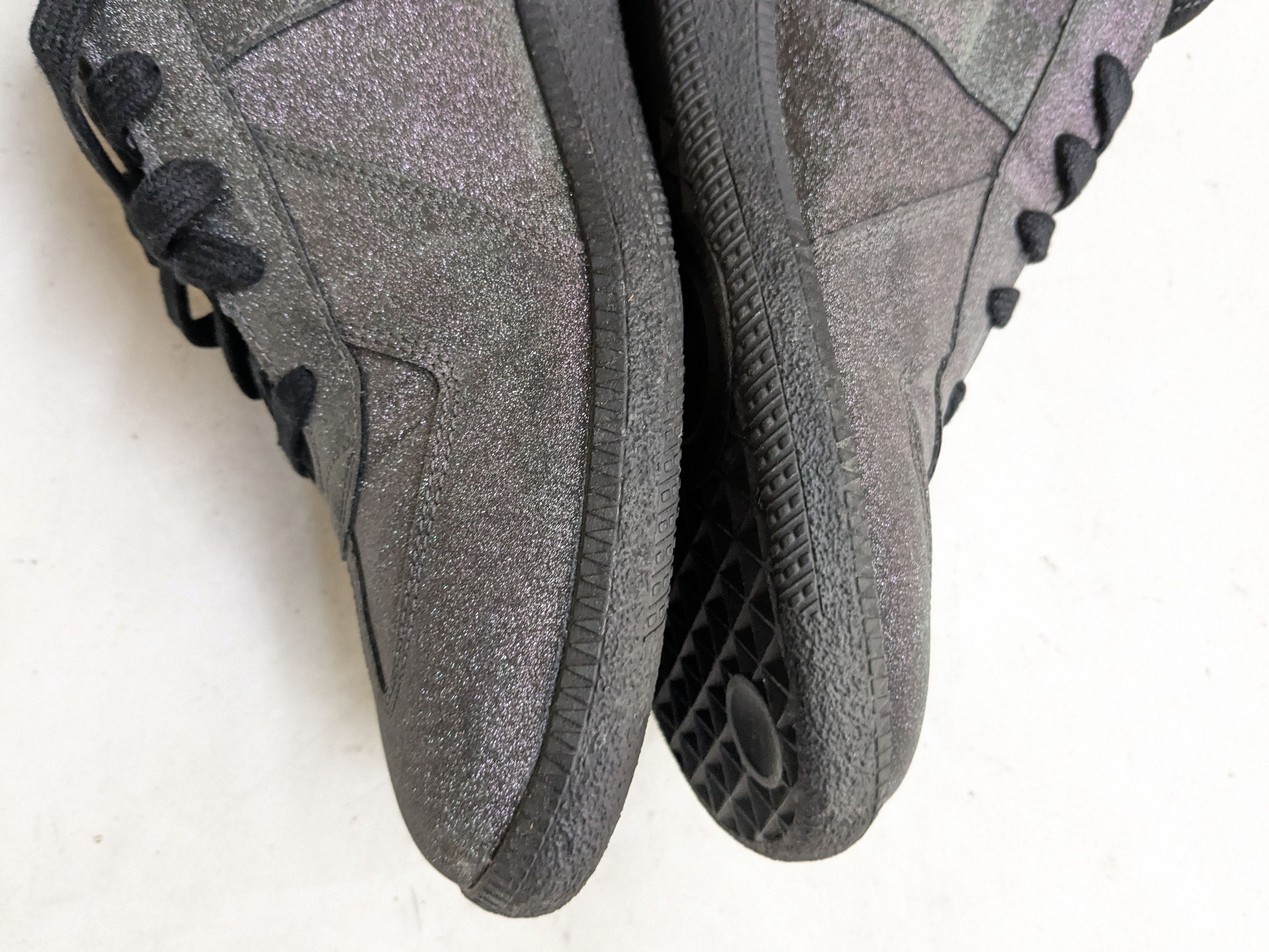 Maison Margiela Maison Margiela GAT Replica Glitter Black 12 45 Low Tops Size US 12 / EU 45 - 16 Thumbnail