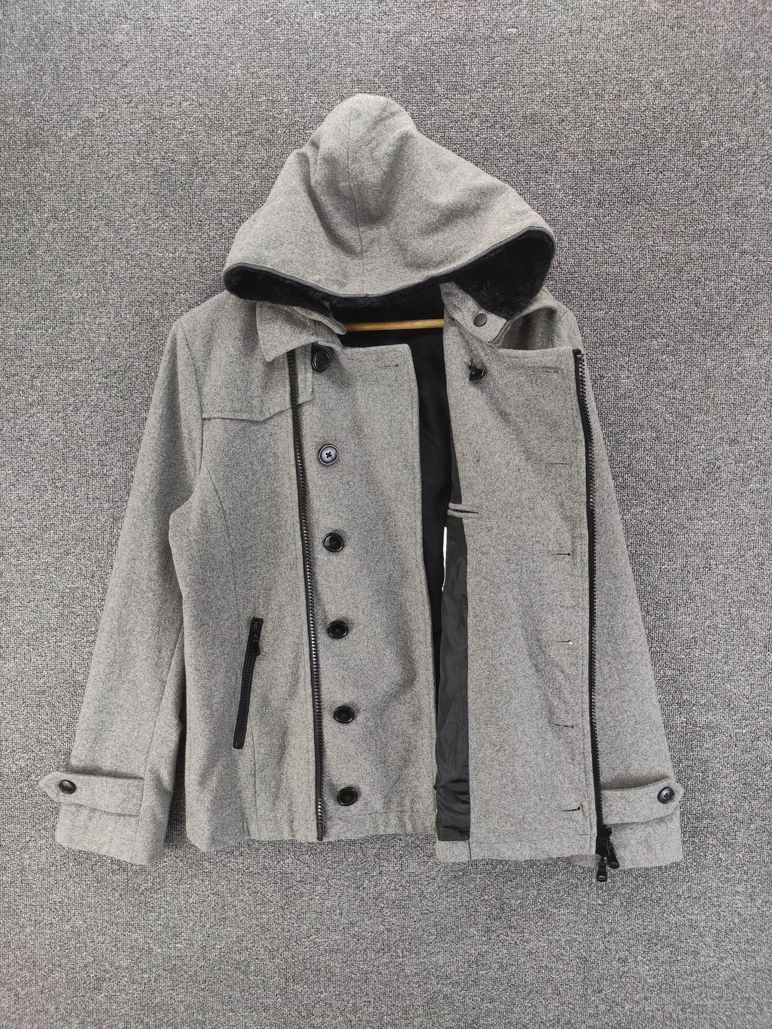 semanticdesign Vintage Semantic Design Wool Jacket With Hoodie Size US M / EU 48-50 / 2 - 6 Thumbnail