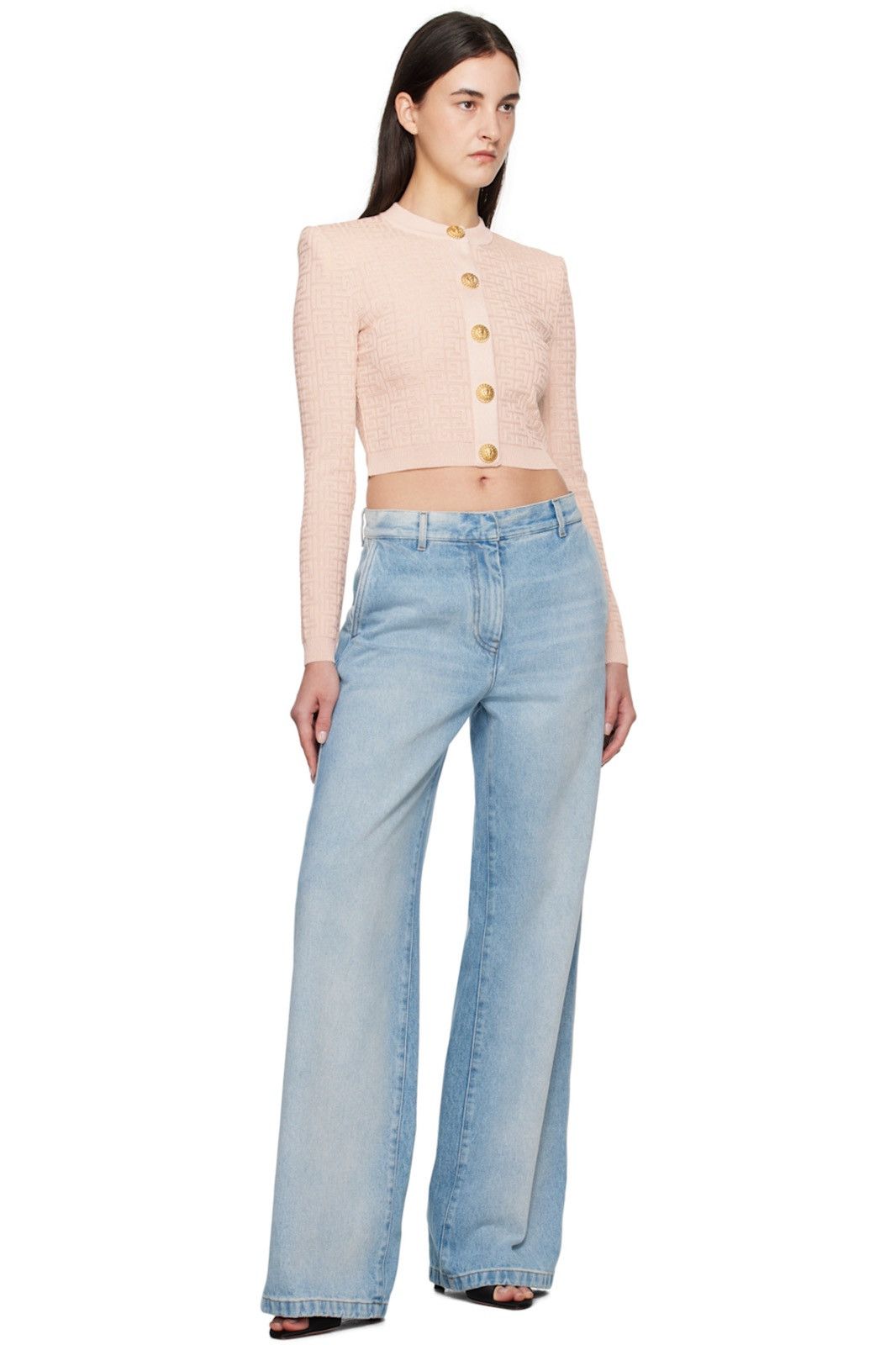 Balmain BALMAIN ‘25 Knit PB Labyrinth Cardigan *New With Tags* Size XS / US 0-2 / IT 36-38 - 7 Thumbnail